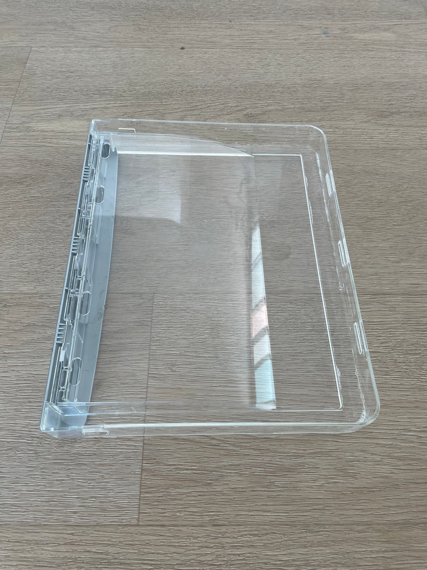 890142709 Westinghouse side by side fridge freezer drawer bin basket storage container front facia cover lens mask