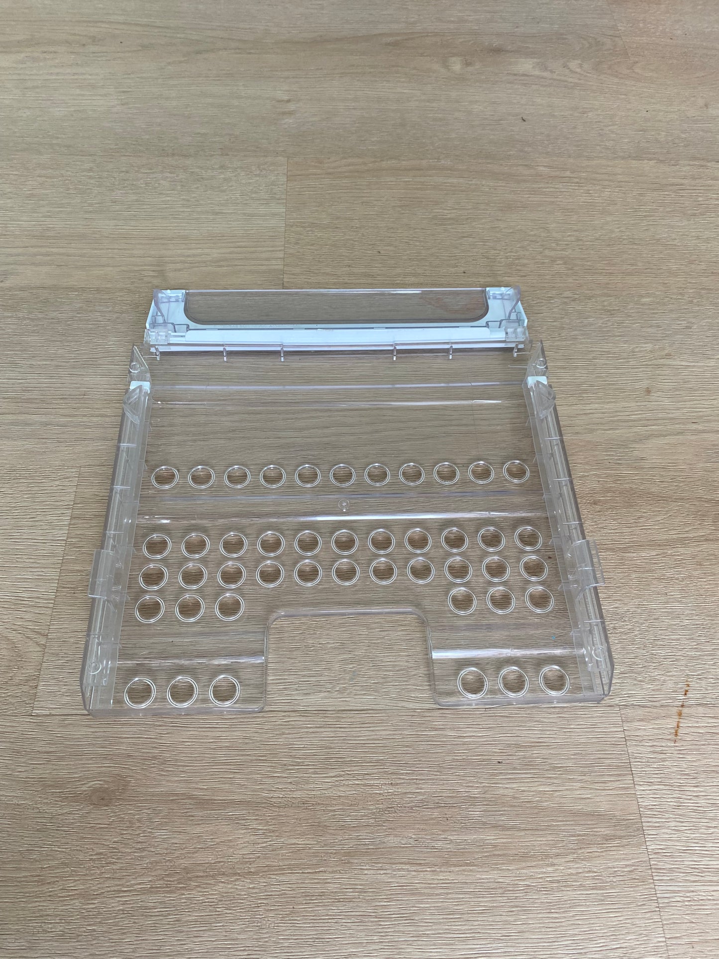 DA97-05049C Samsung fridge freezer lower basket shelf slide cover assembly + flap