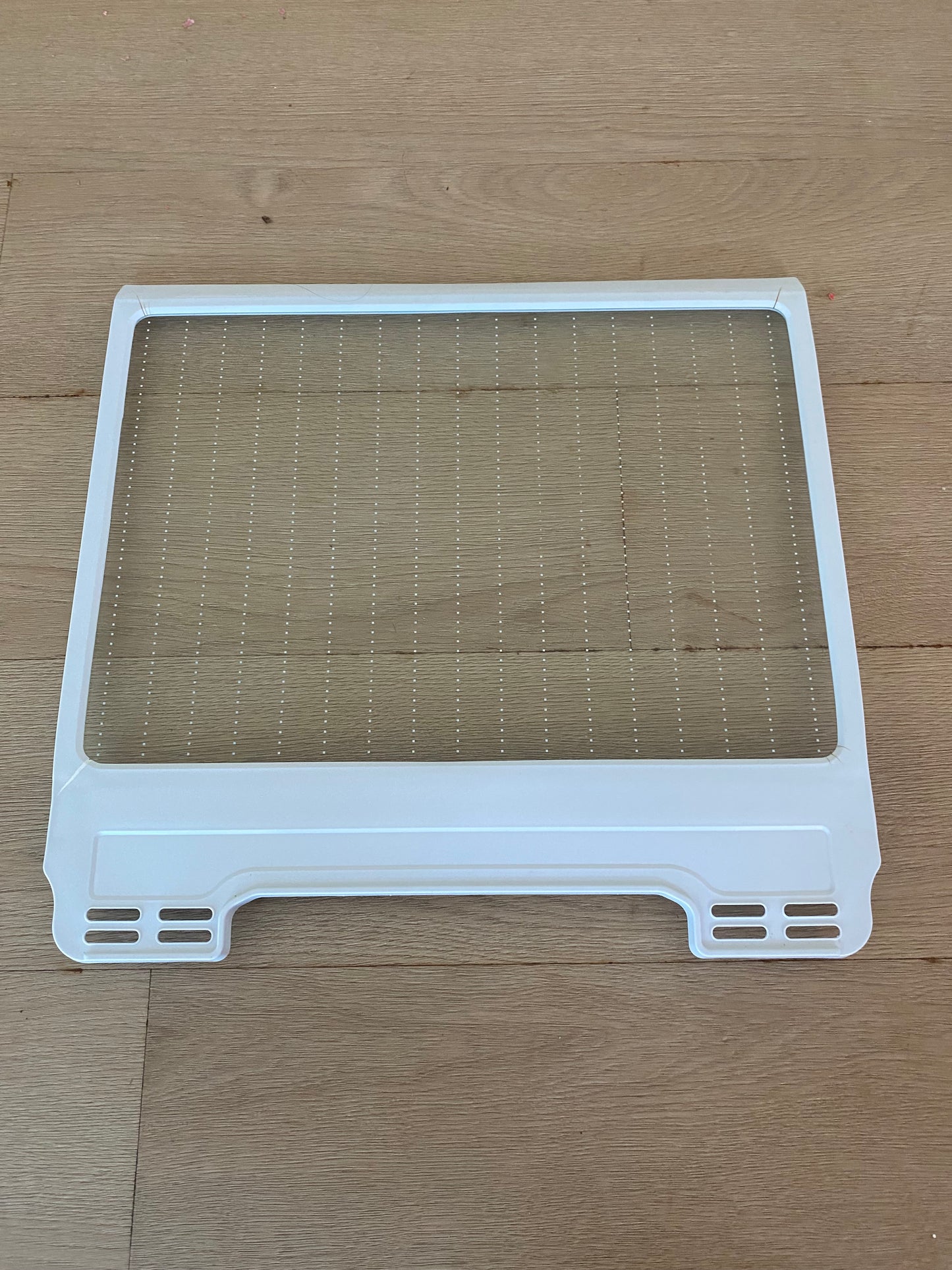 DA67-01929 DA67-01929B Samsung fridge upper glass shelf top