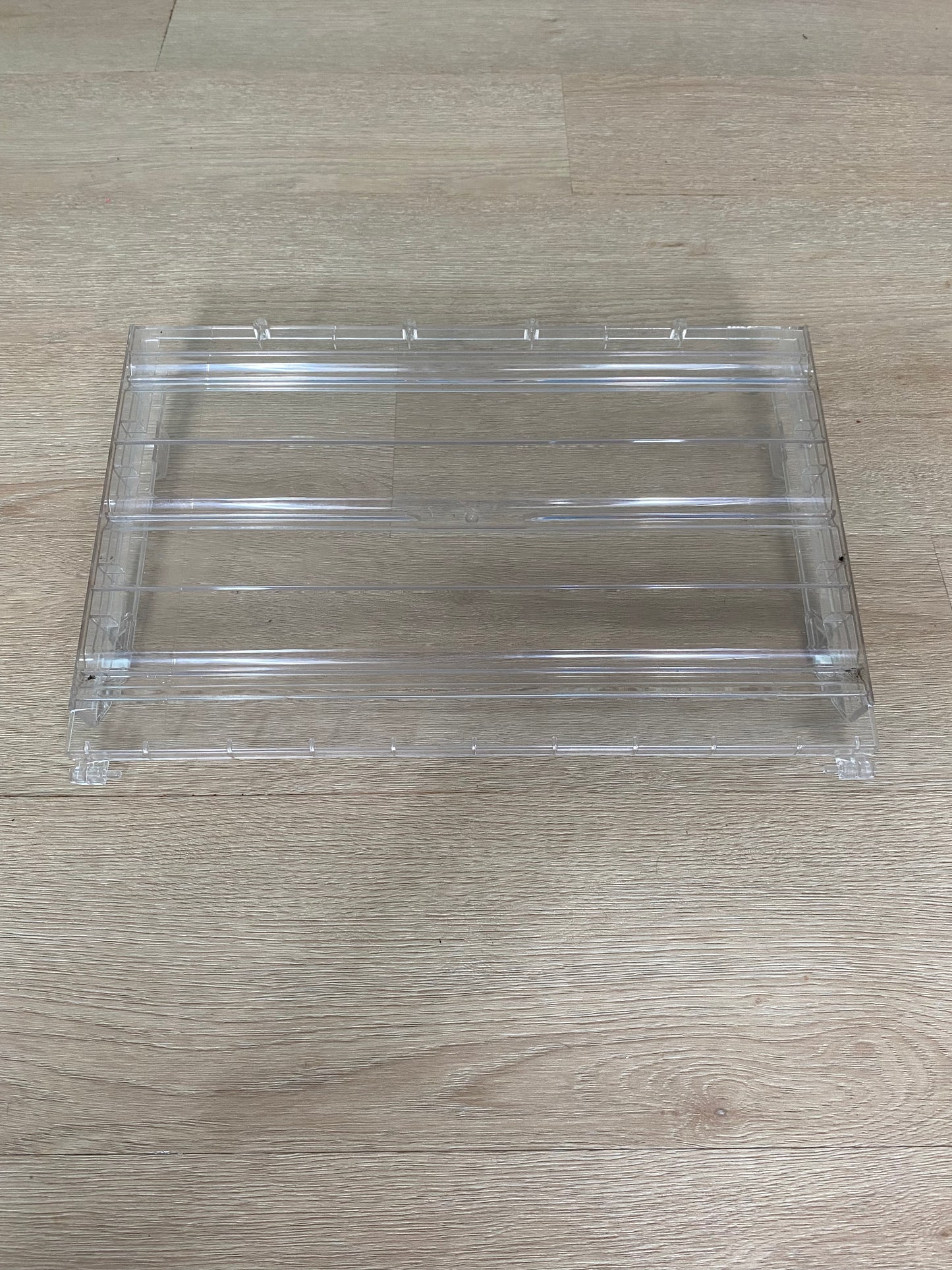 DA63-03566A Samsung fridge lower crisper drawer cover shelf lid slide
