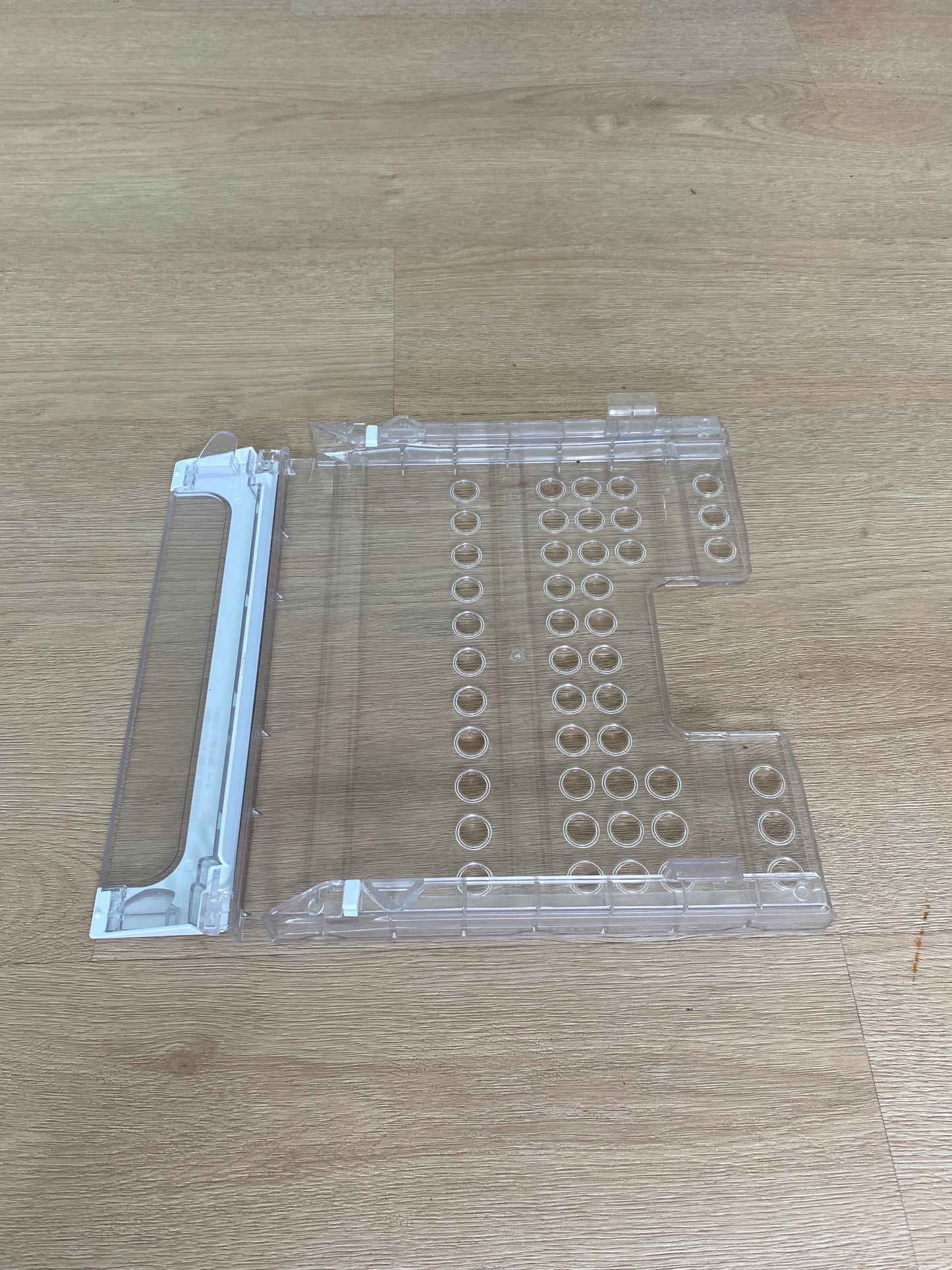 DA97-05049C Samsung fridge freezer lower basket shelf slide cover assembly + flap