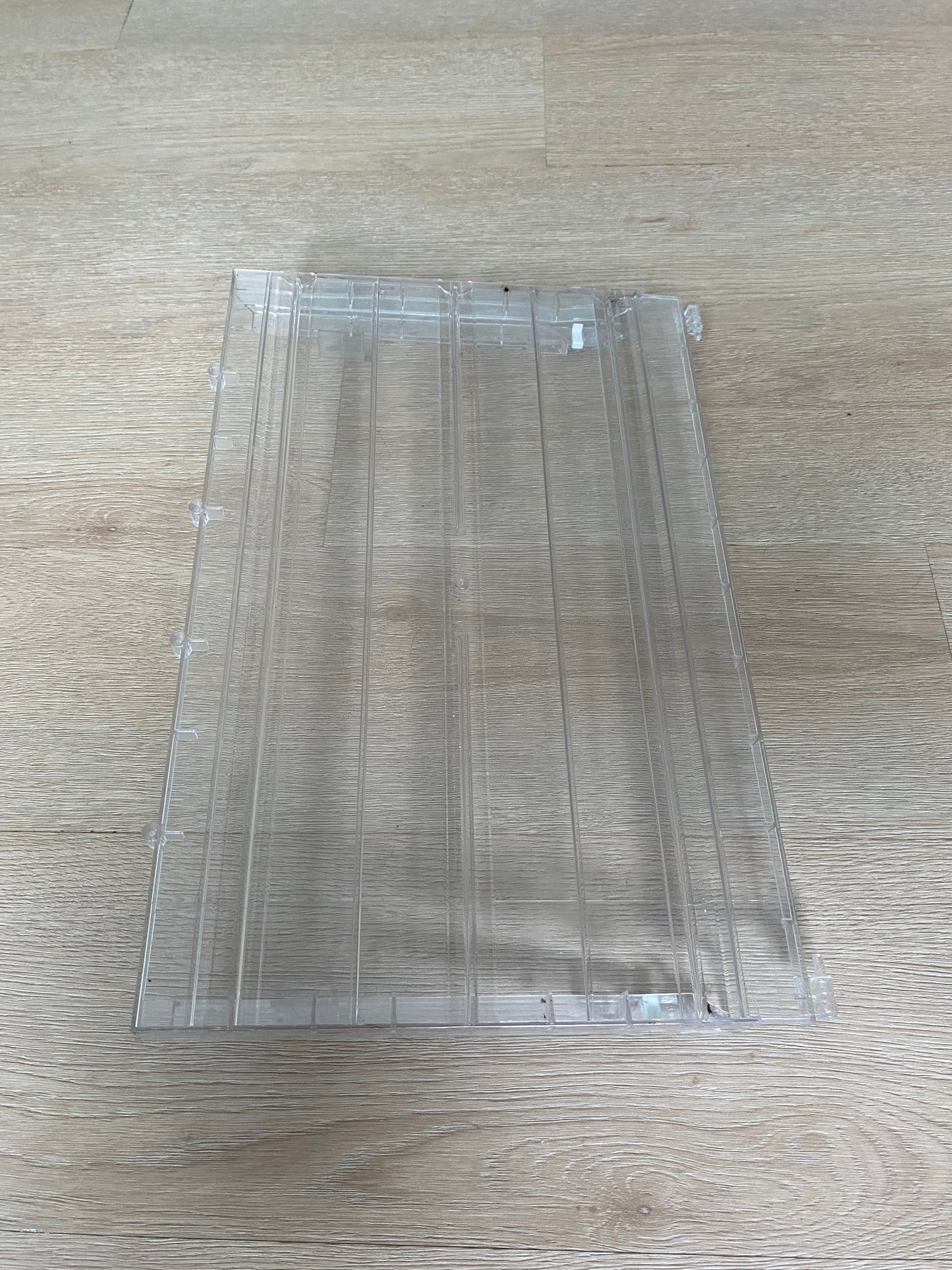 DA63-03566A Samsung fridge lower crisper drawer cover shelf lid slide