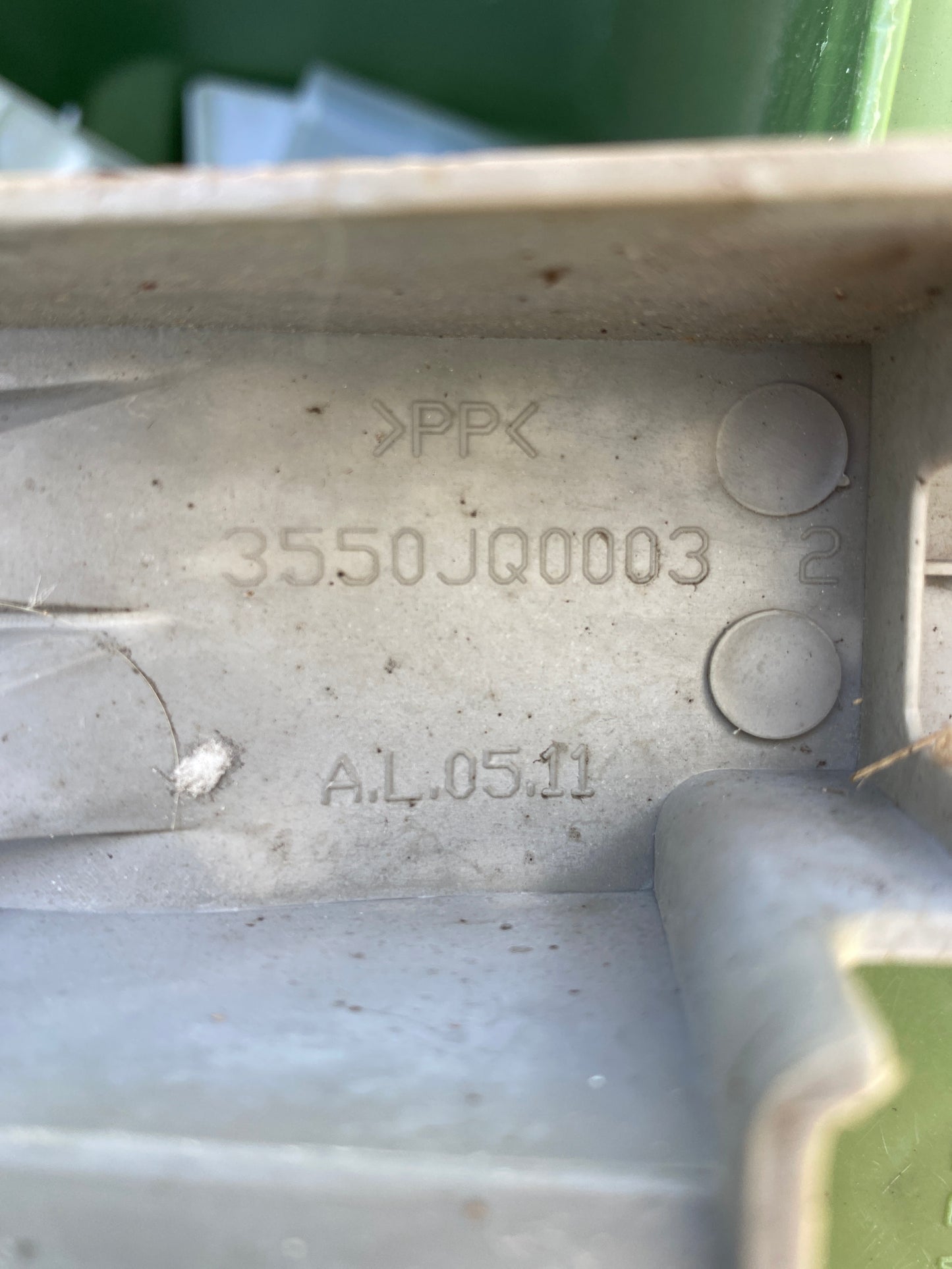 3550JQ0003 ACQ36771406 LG side by side fridge freezer kick plate lower dust cover assembly