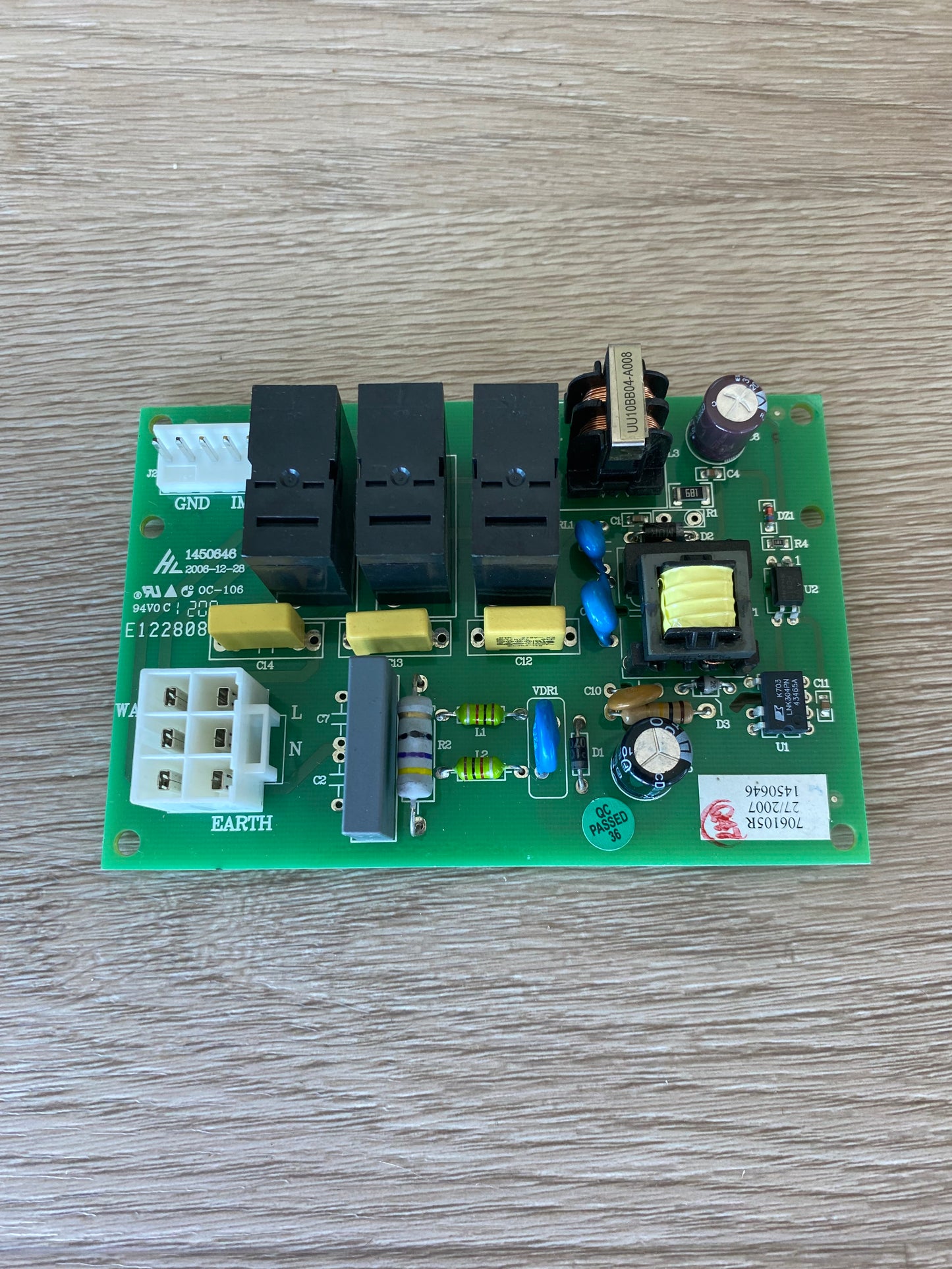 1450646 E122808 Westinghouse fridge freezer PCB printed circuit board WSE6070 WSE6970 WSE700
