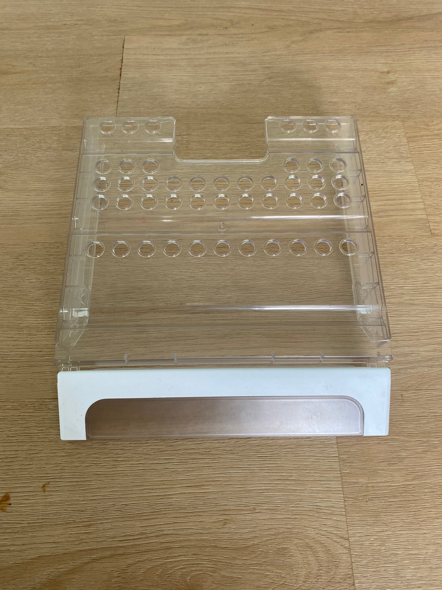 DA97-05049C Samsung fridge freezer lower basket shelf slide cover assembly + flap
