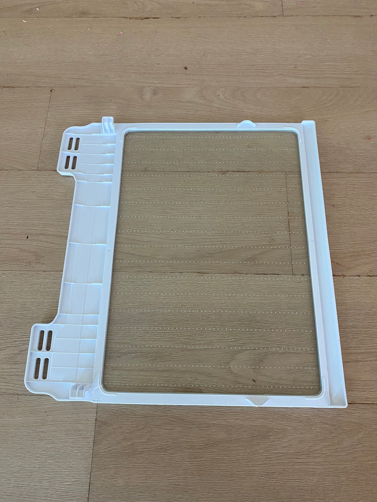 DA67-01929 DA67-01929B Samsung fridge upper glass shelf top