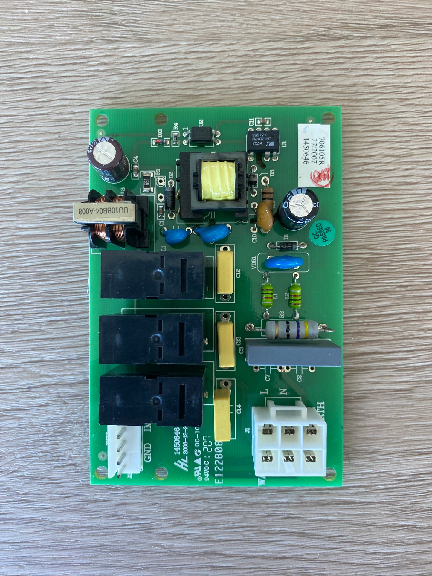 1450646 E122808 Westinghouse fridge freezer PCB printed circuit board WSE6070 WSE6970 WSE700