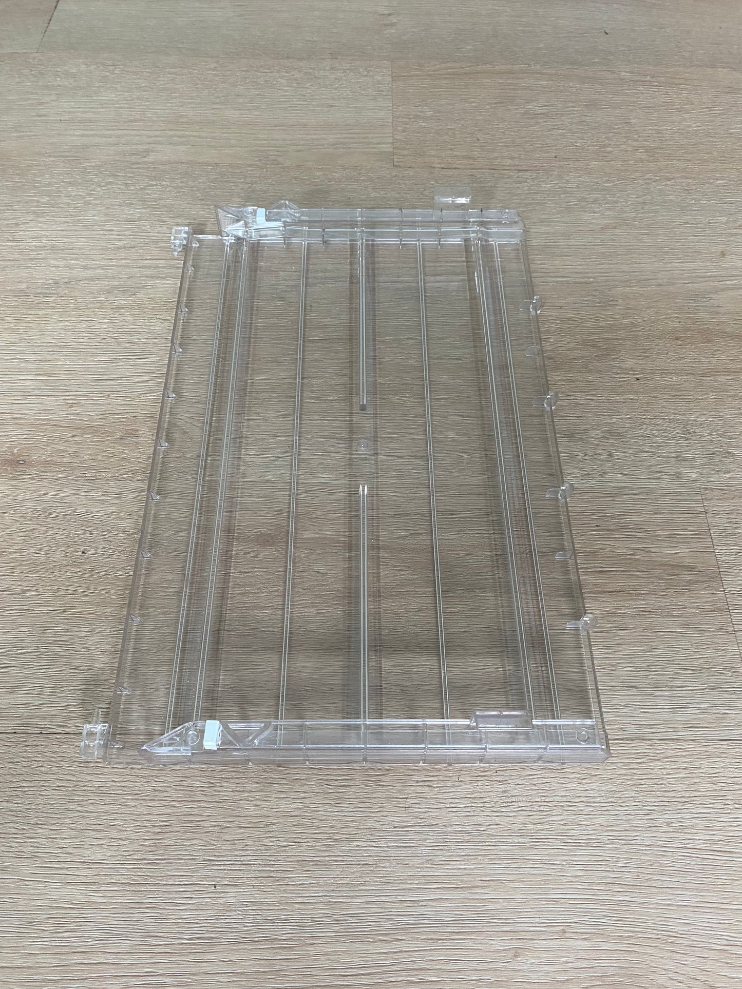 DA63-03566A Samsung fridge lower crisper drawer cover shelf lid slide