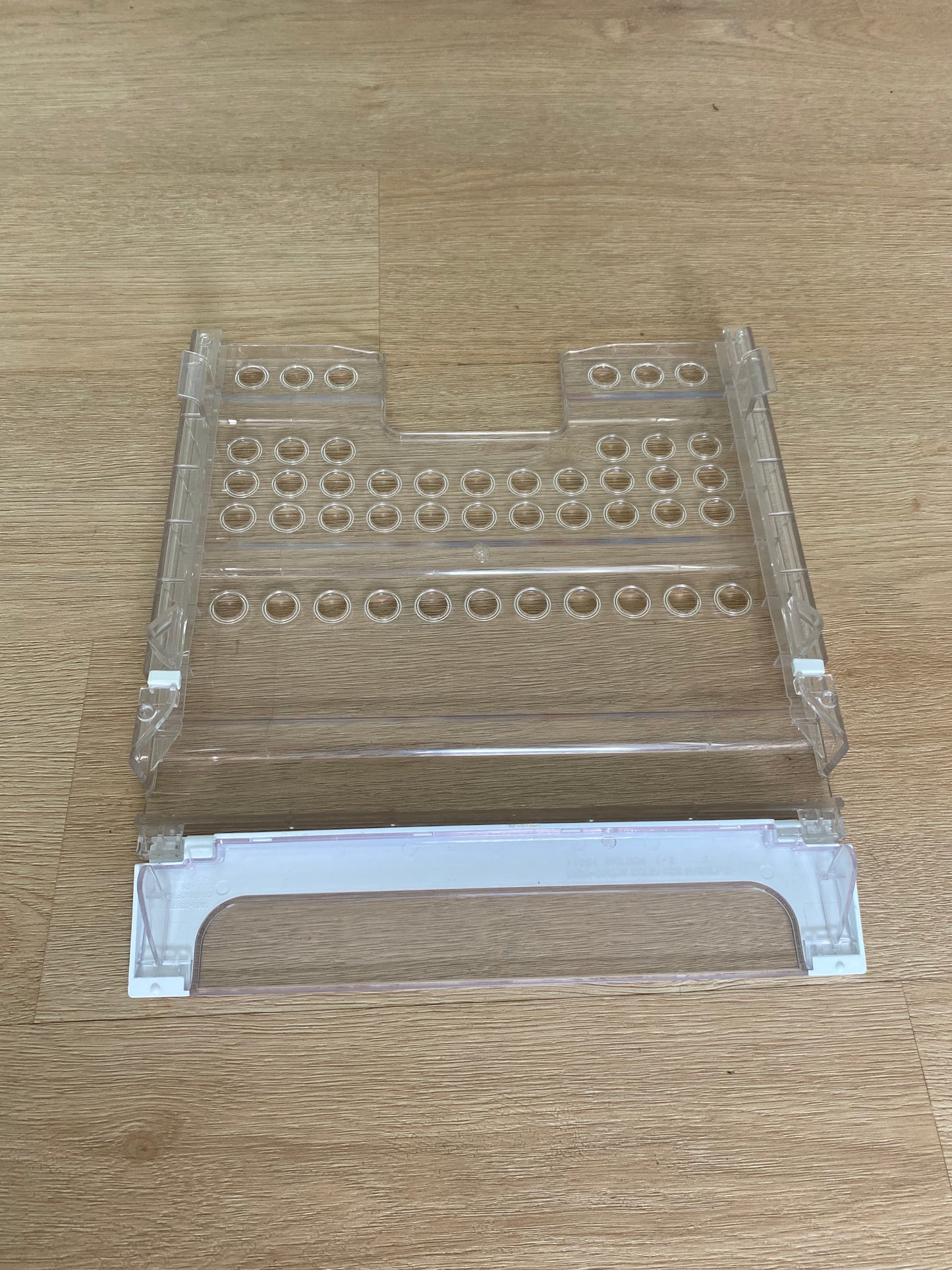 DA97-05049C Samsung fridge freezer lower basket shelf slide cover assembly + flap