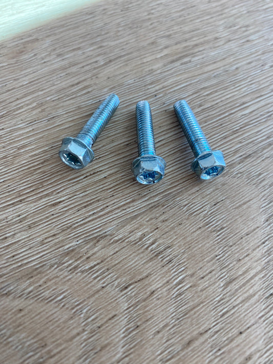 1449414 PACK OF 3 Westinghouse fridge freezer hinge screws 12-28 * 25mm Trilobe HWF