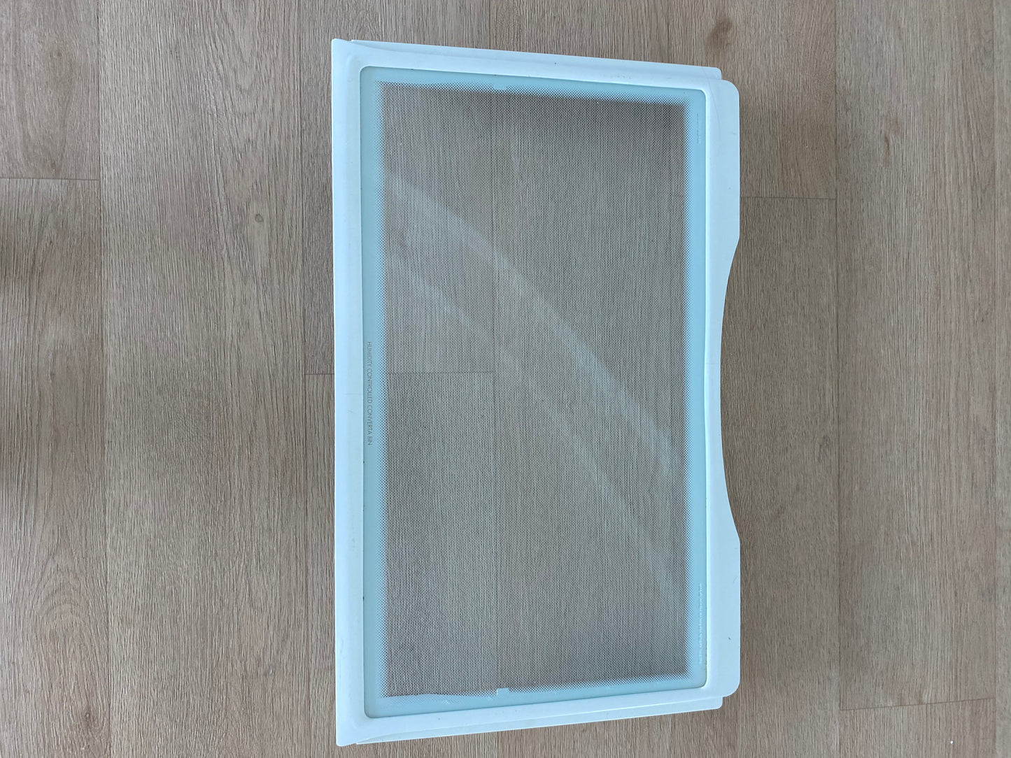 1451535 1461079 Westinghouse fridge freezer crisper cover lower glass shelf