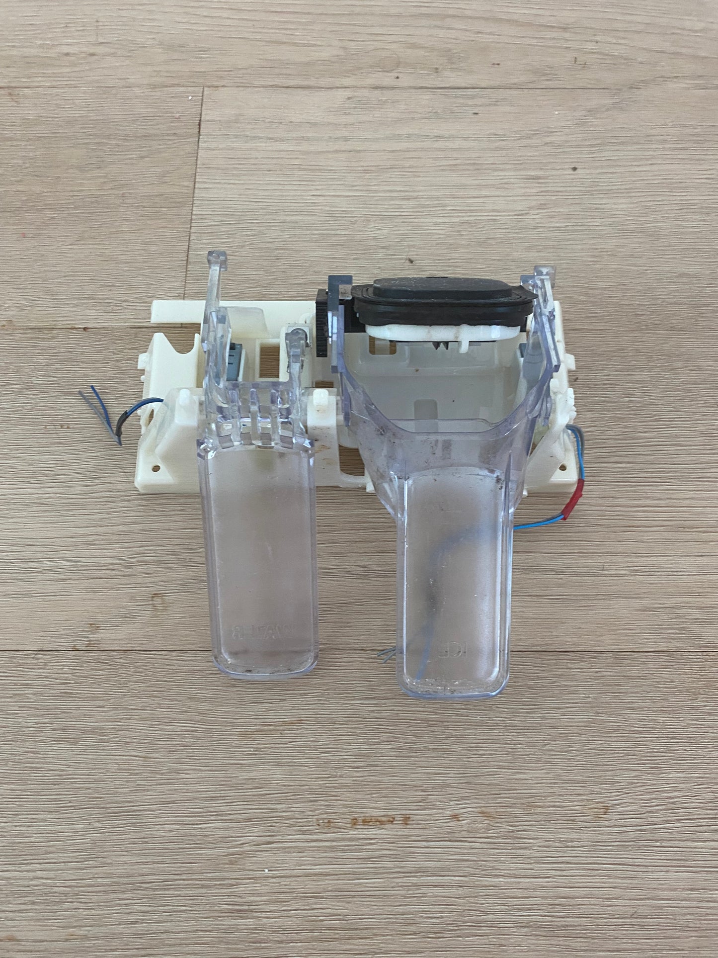 DA63-03259 Samsung fridge freezer ice water dispenser paddles lever assembly rear PCB cover panel