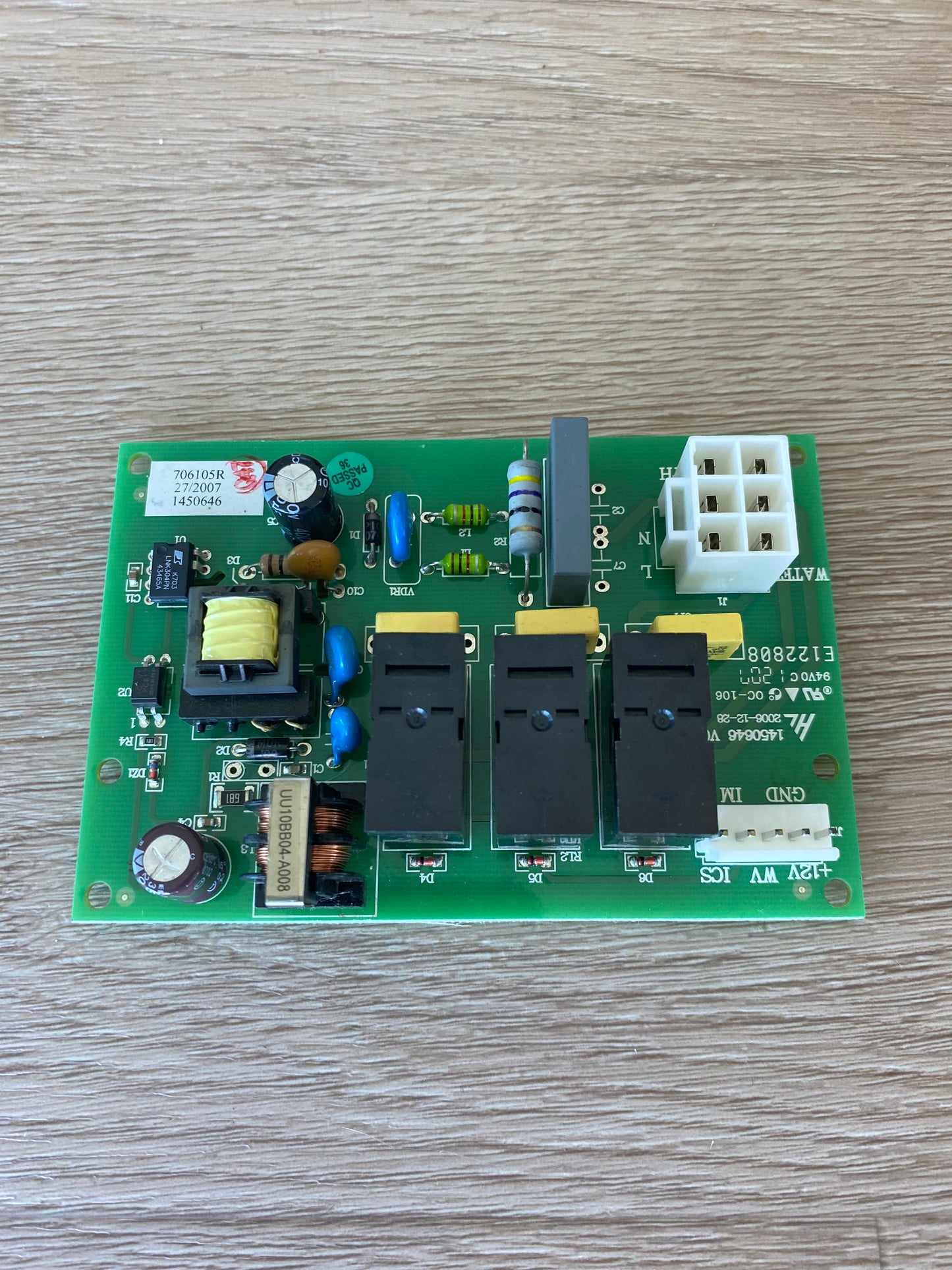 1450646 E122808 Westinghouse fridge freezer PCB printed circuit board WSE6070 WSE6970 WSE700