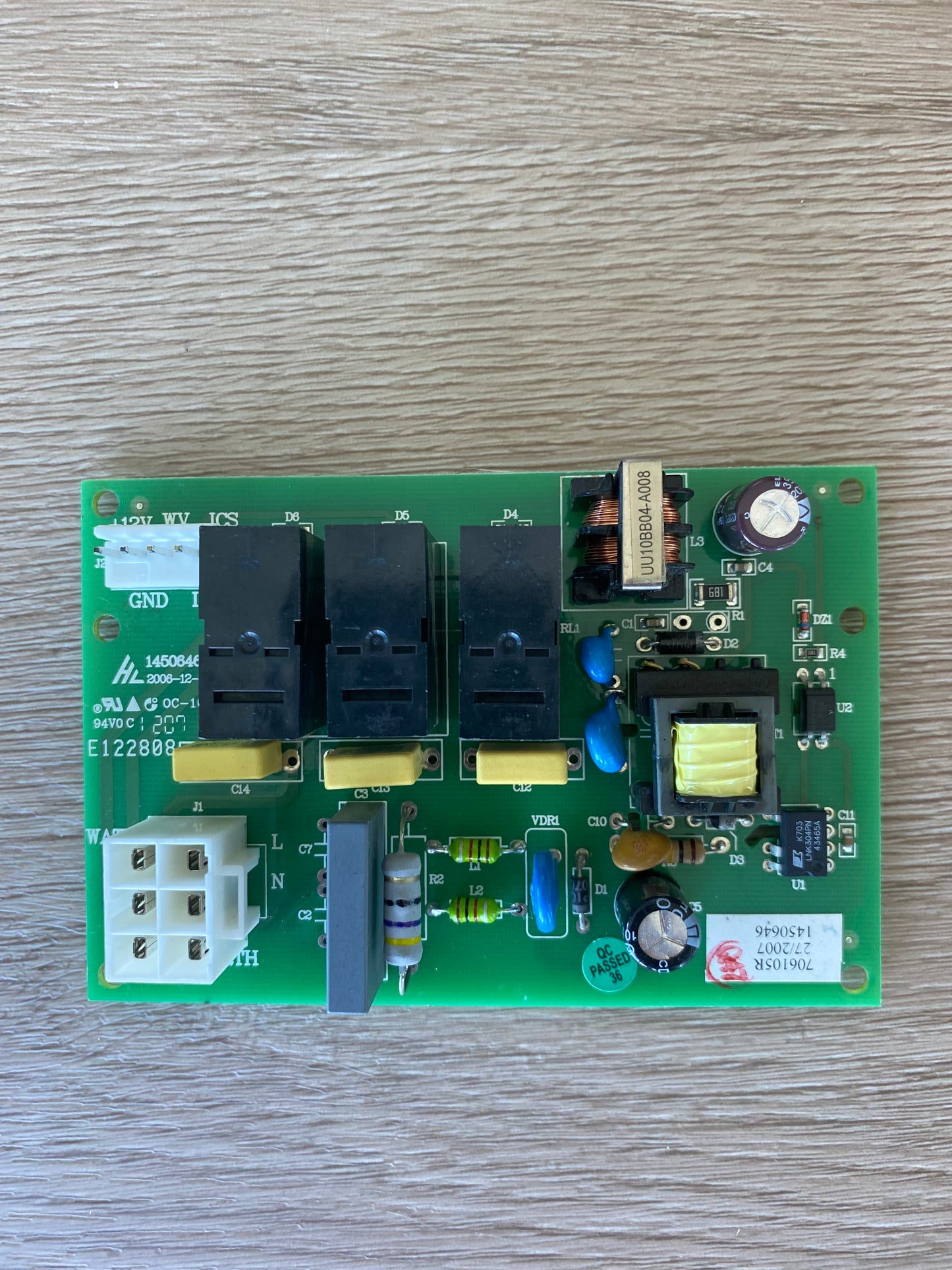 1450646 E122808 Westinghouse fridge freezer PCB printed circuit board WSE6070 WSE6970 WSE700