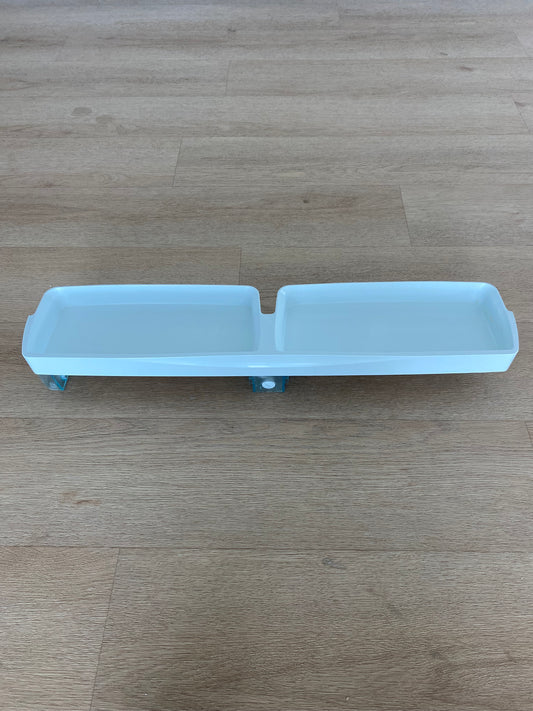 1441797 1453101 1461021 85814610219 Electrolux Westinghouse fridge door double dairy shelf bin tray insert guard