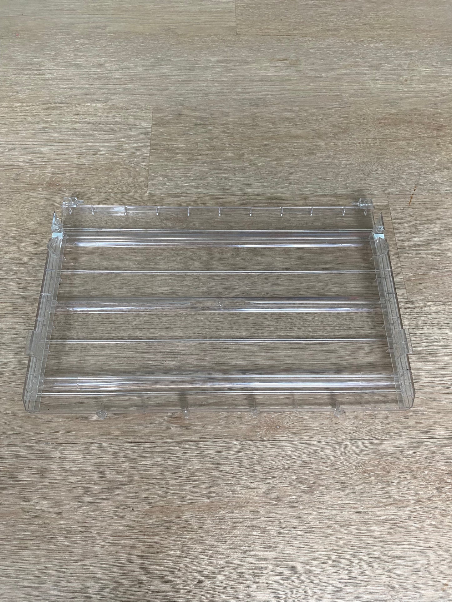 DA63-03566A Samsung fridge lower crisper drawer cover shelf lid slide