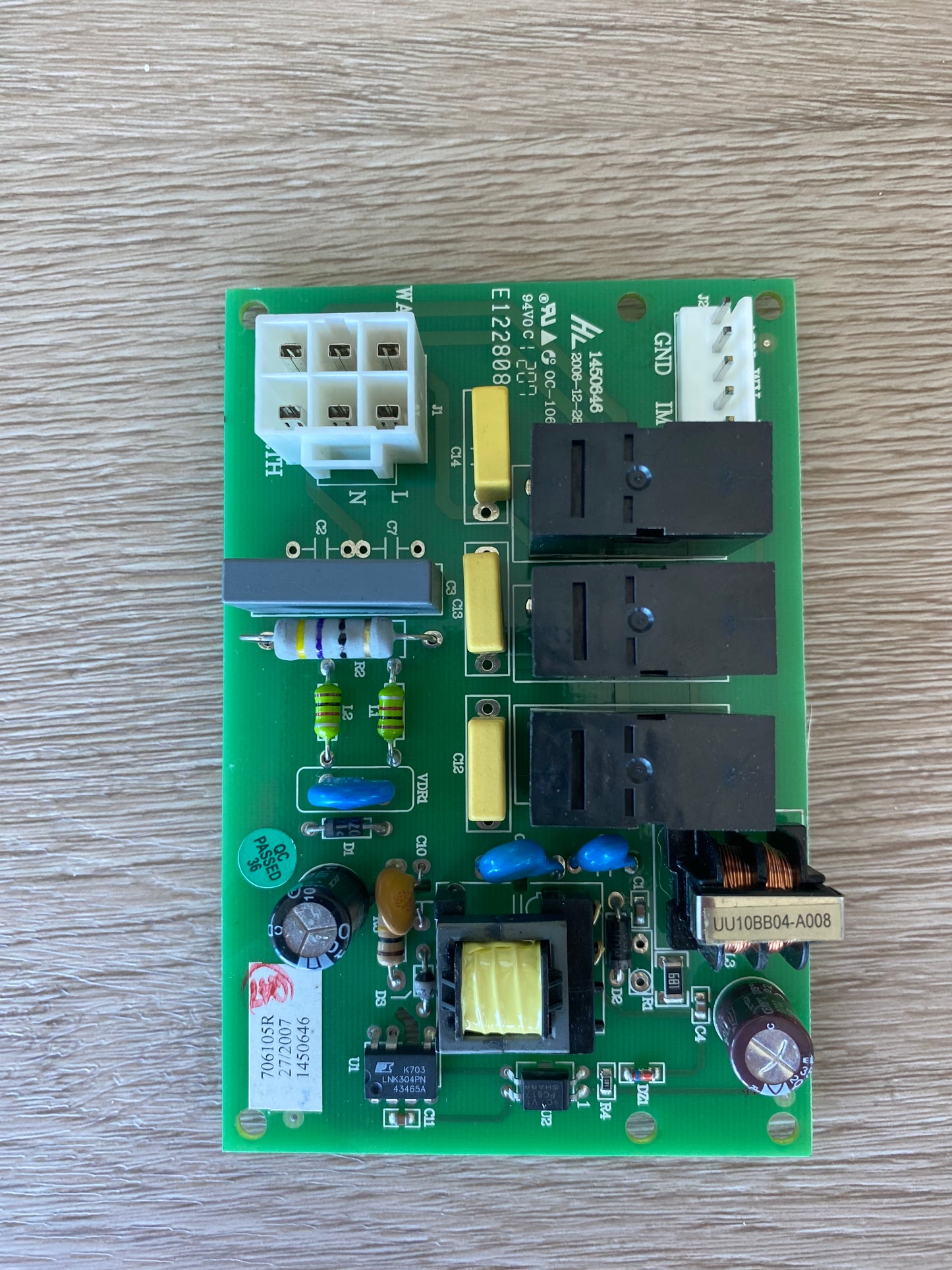 1450646 E122808 Westinghouse fridge freezer PCB printed circuit board WSE6070 WSE6970 WSE700