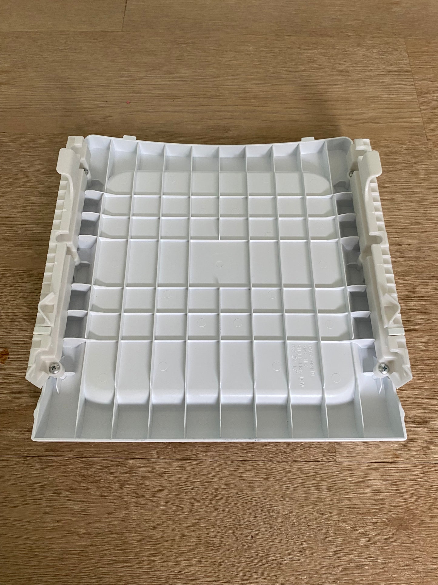 DA97-06927A Samsung freezer white plastic lower shelf basket cover