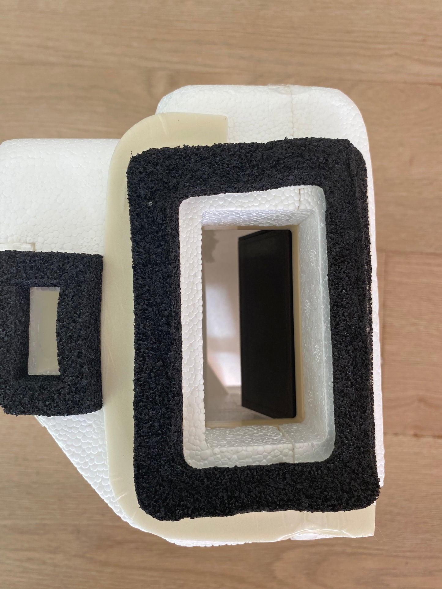 5209JA1011D 5209JA1011E 208JQ0002A 5280JQ1016A LG side by side fridge freezer motorised baffle damper foam polystyrene housing duct insulation