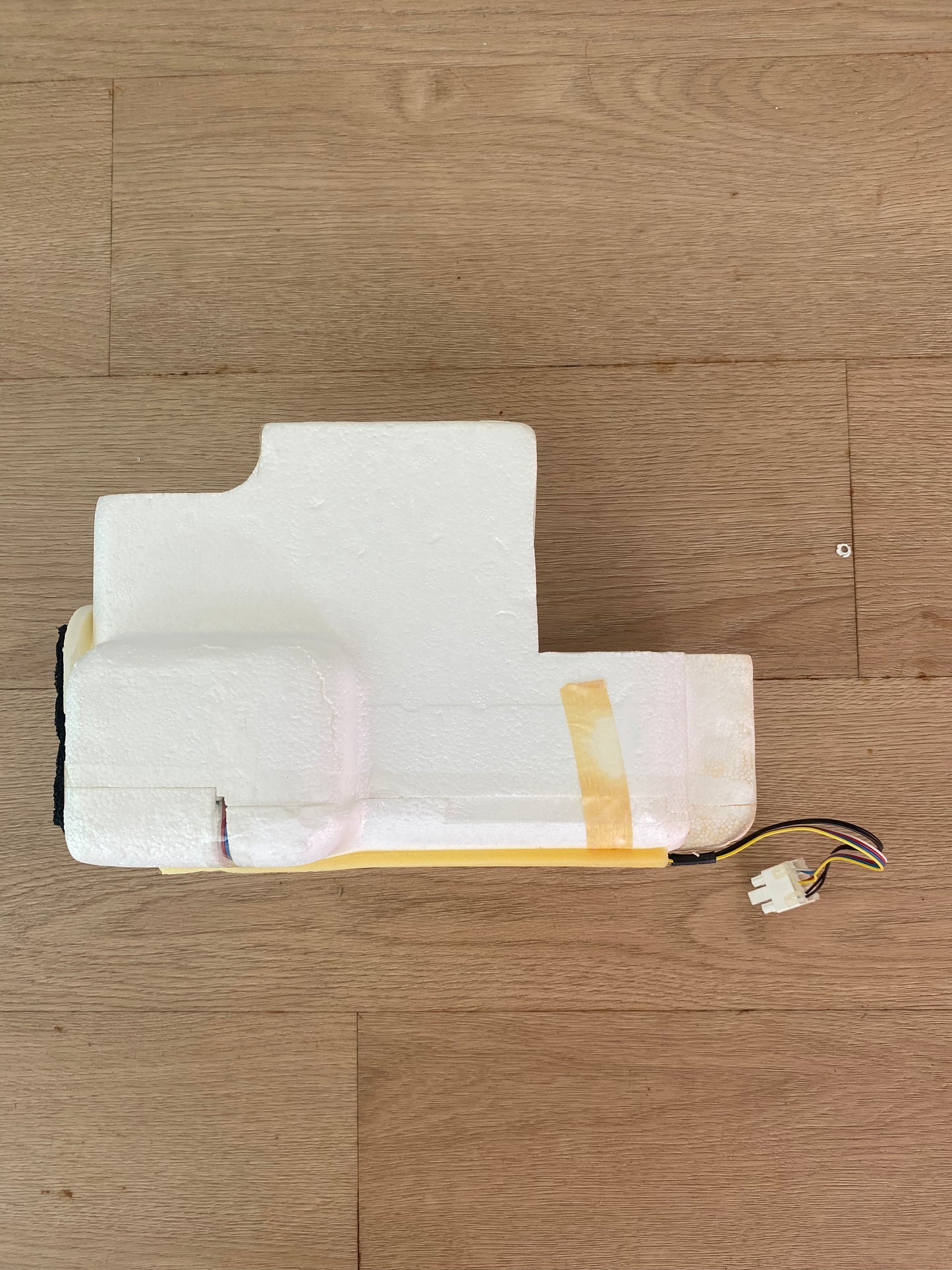 5209JA1011D 5209JA1011E 208JQ0002A 5280JQ1016A LG side by side fridge freezer motorised baffle damper foam polystyrene housing duct insulation