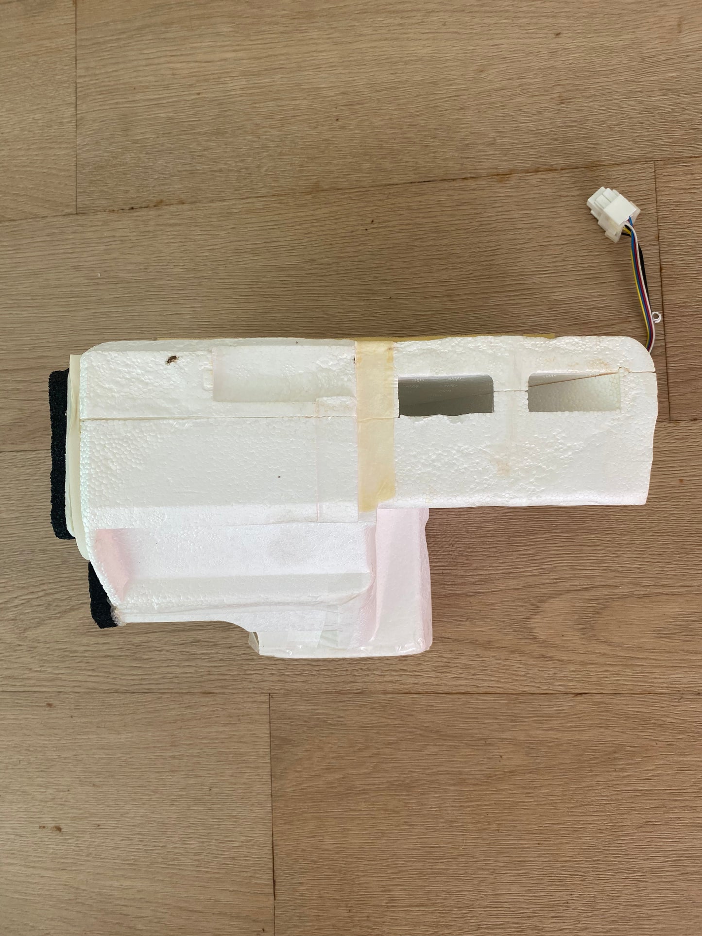 5209JA1011D 5209JA1011E 208JQ0002A 5280JQ1016A LG side by side fridge freezer motorised baffle damper foam polystyrene housing duct insulation