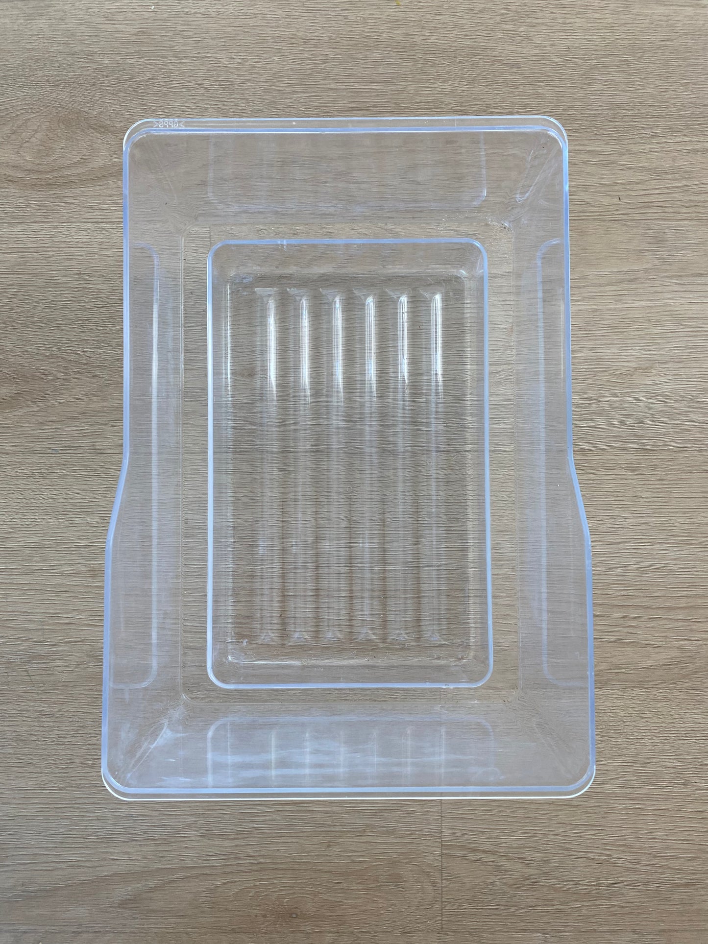 836522 Fisher & Paykel fridge freezer small storage bin crisper vegetable drawer on tray