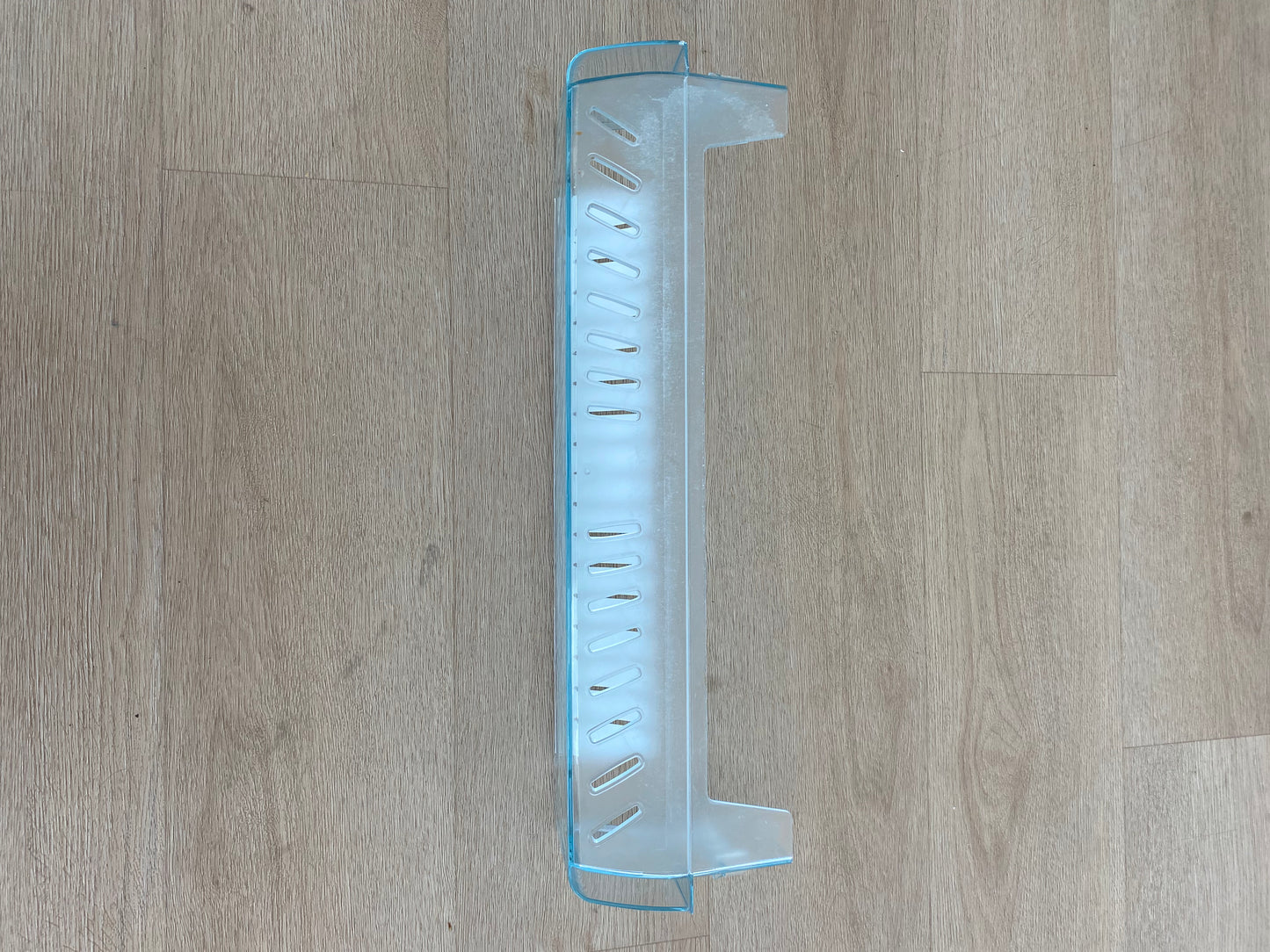 1446882 1443409 Westinghouse fridge door full width bottle bin shelf guard insert tray + fingers