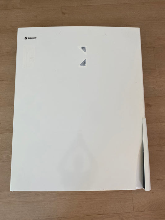 1451574 Westinghouse FC fridge compartment WHITE DOOR HANDLE COVER left hand side LHS LH hinge