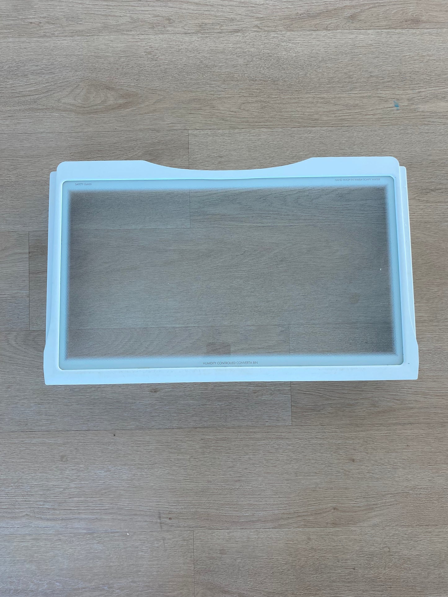 1452625 Westinghouse fridge crisper cover glass shelf assembly assy