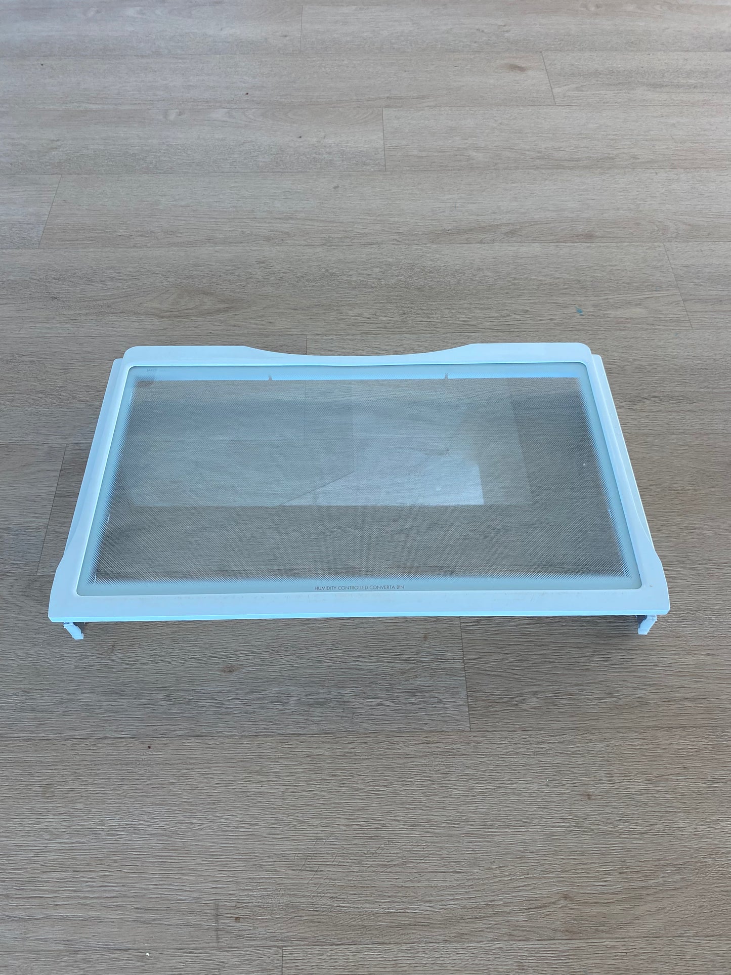 1452625 Westinghouse fridge crisper cover glass shelf assembly assy