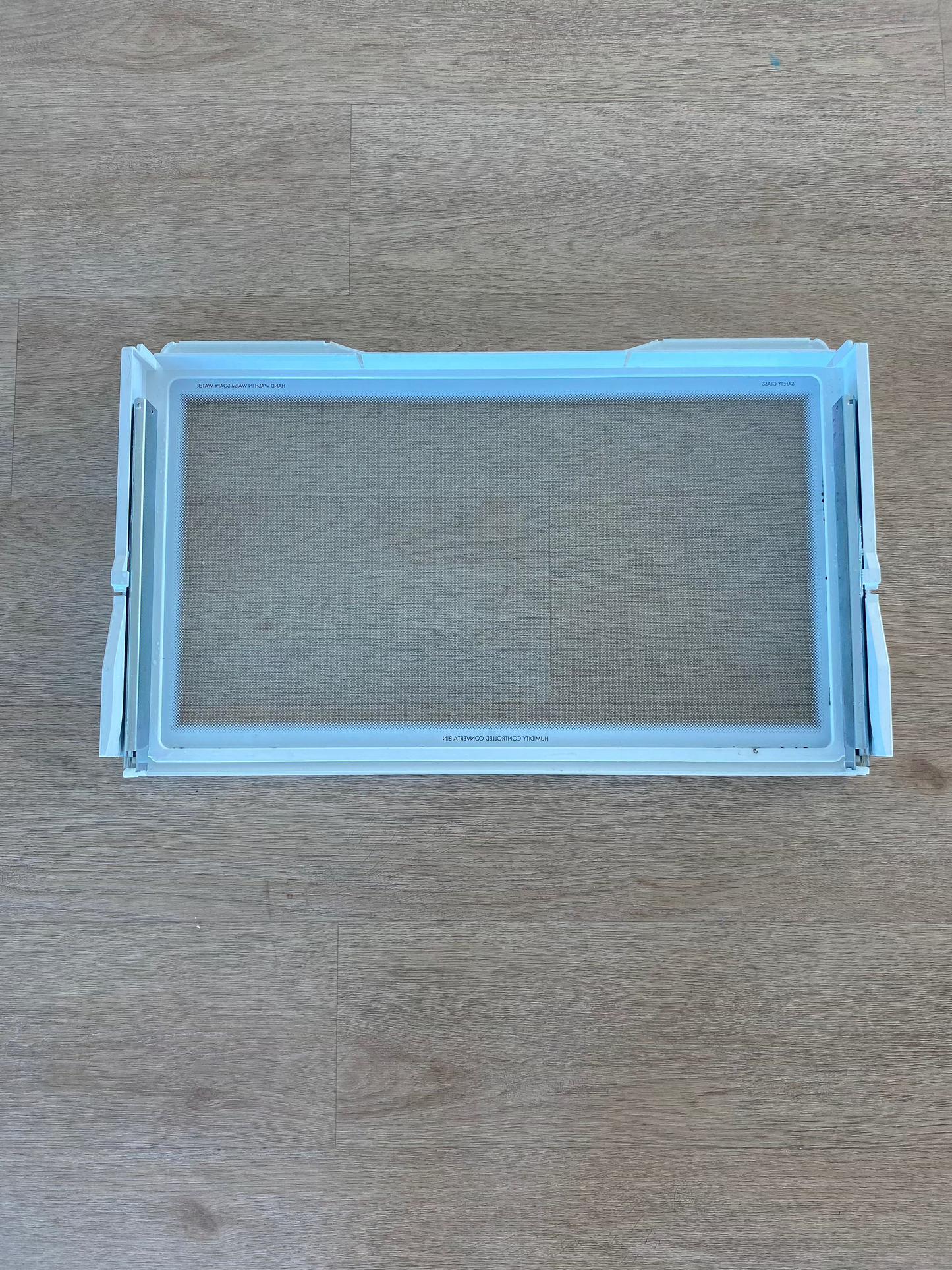 1452625 Westinghouse fridge crisper cover glass shelf assembly assy