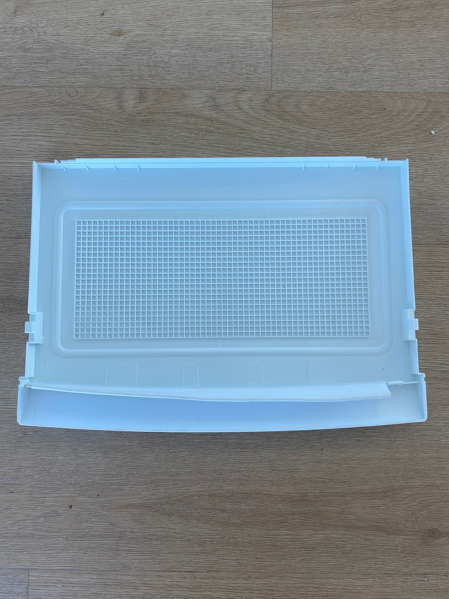 3551JQ1022B LG side by side fridge lower crisper cover tray shelf bottom vegetable drawer lid