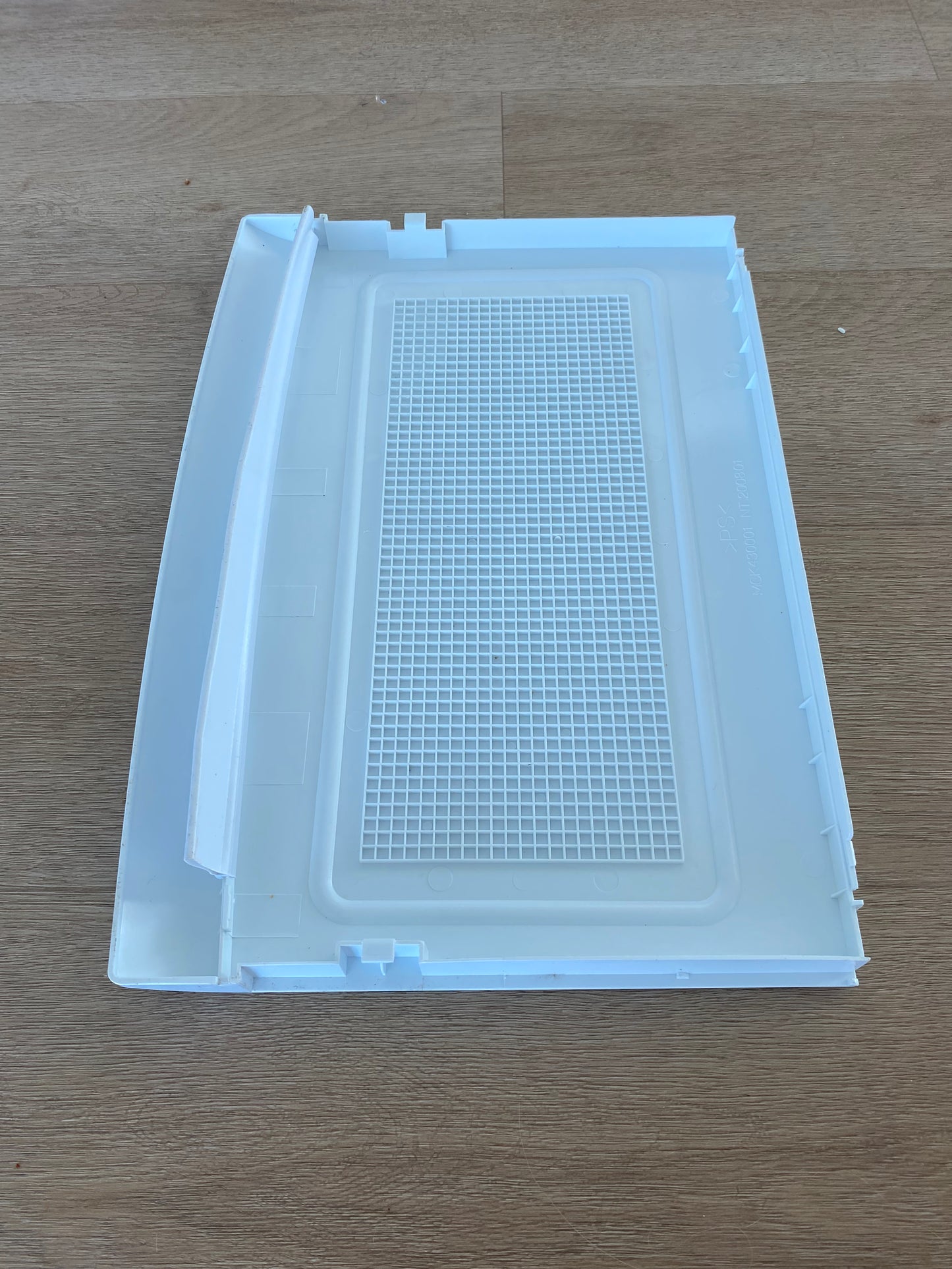 3551JQ1022B LG side by side fridge lower crisper cover tray shelf bottom vegetable drawer lid