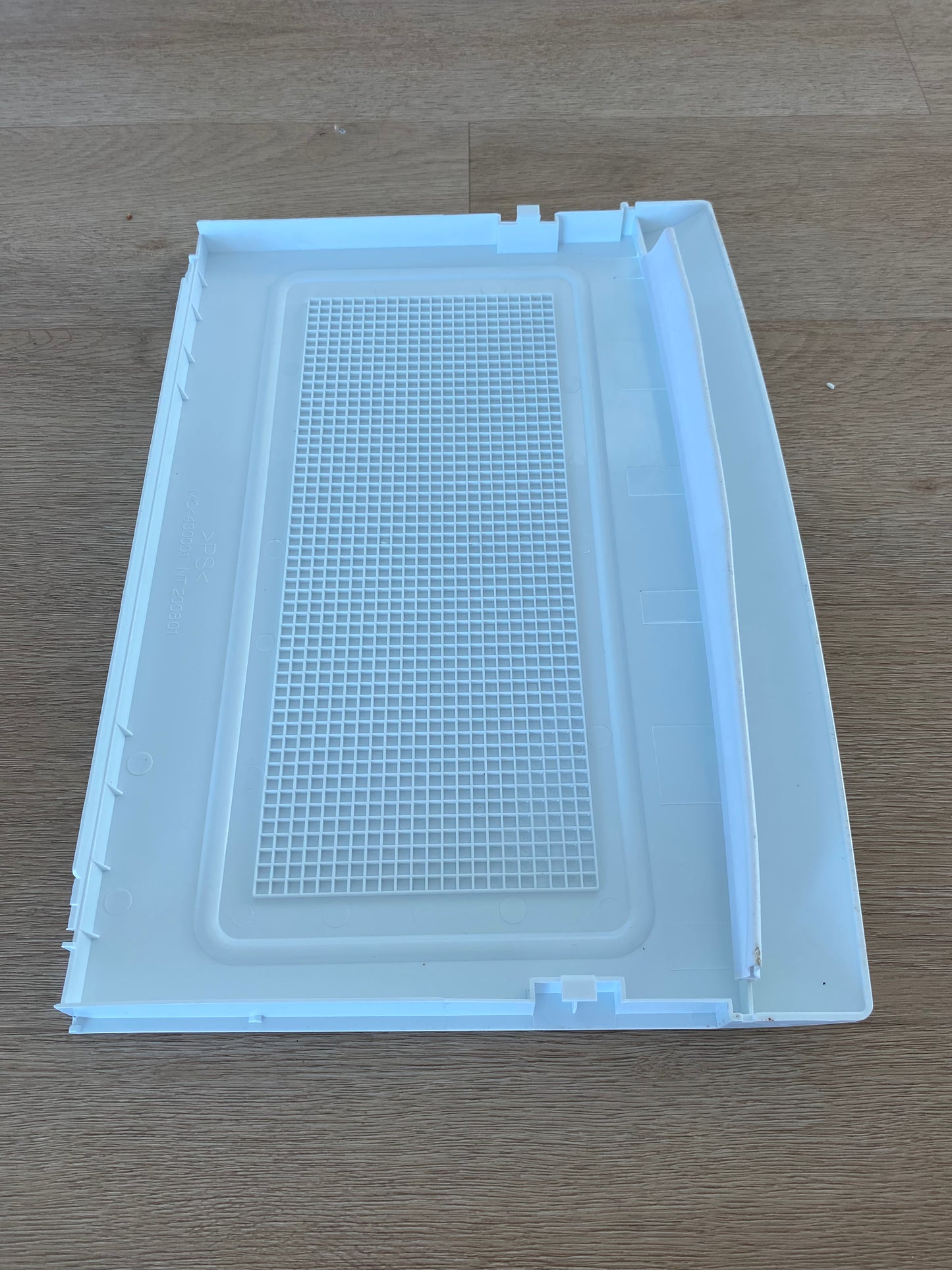 3551JQ1022B LG side by side fridge lower crisper cover tray shelf bottom vegetable drawer lid