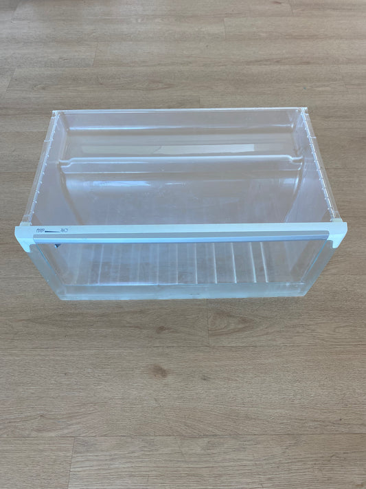 1451414 1451513 4055922225 Westinghouse top mount fridge crisper bin rear + facia assembly assy