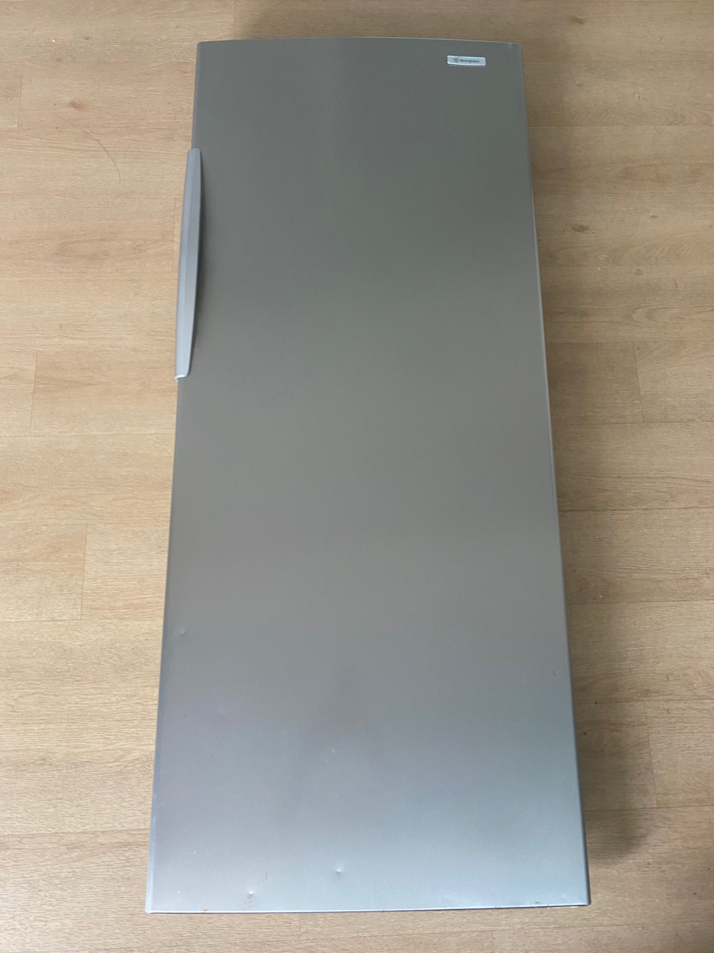 1452182 Westinghouse stainless steel upright fridge door RHS right hand side hinge FITS WRM4300S