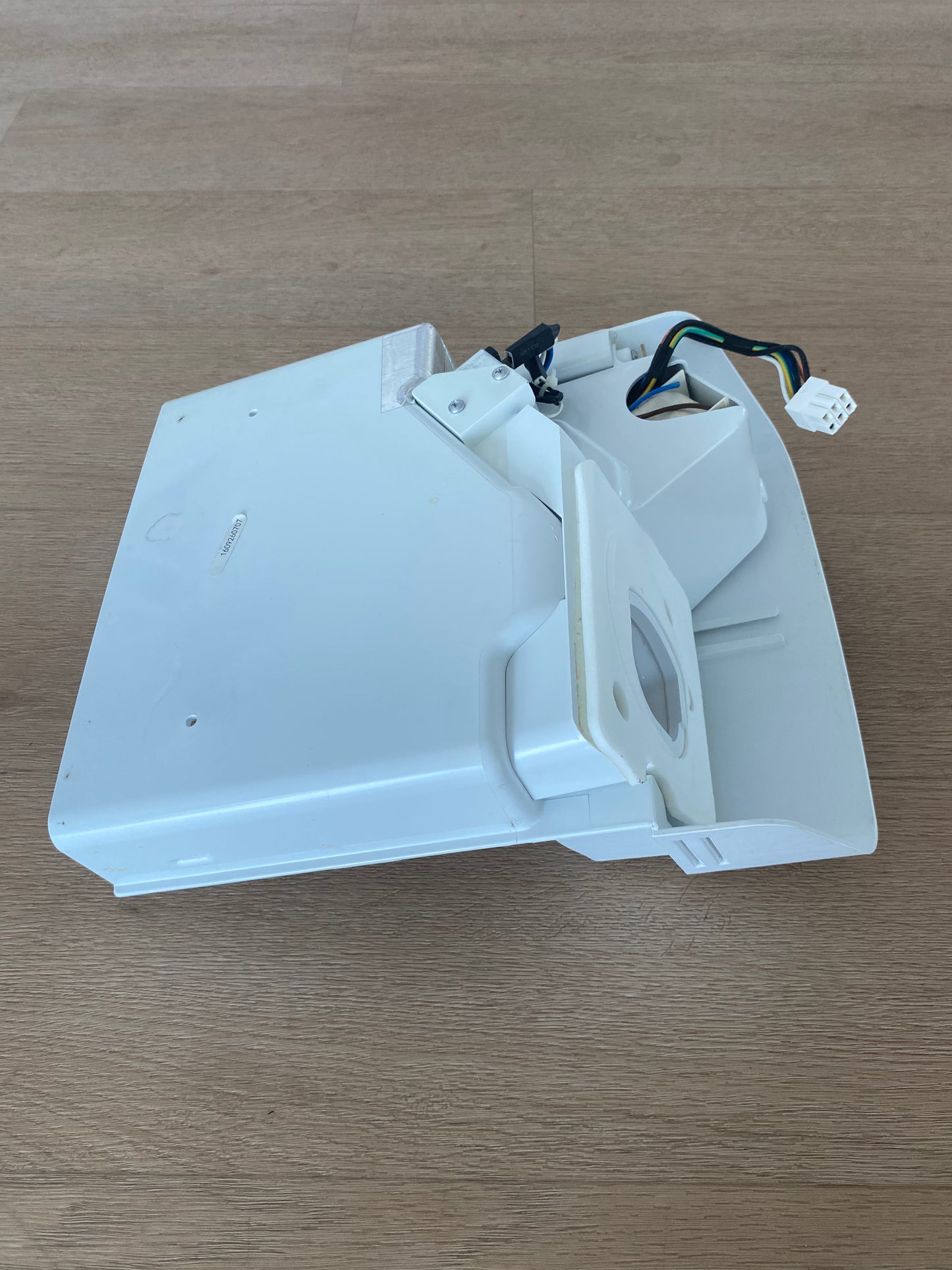 4055880076 890141994 Westinghouse side by side fridge freezer auger motor electric dispenser frame support assembly WSE6170SA WSE6170WA WSE6870SA WSE6870WA