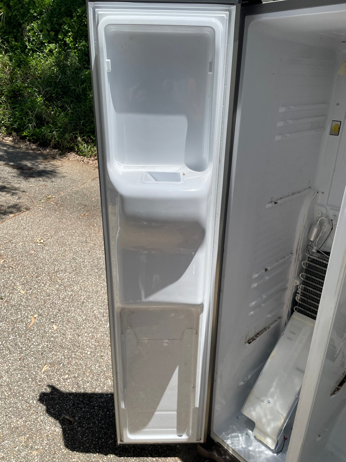 DA91-02939M Samsung side by side LHS left hand side fridge FREEZER COMPARTMENT DOOR