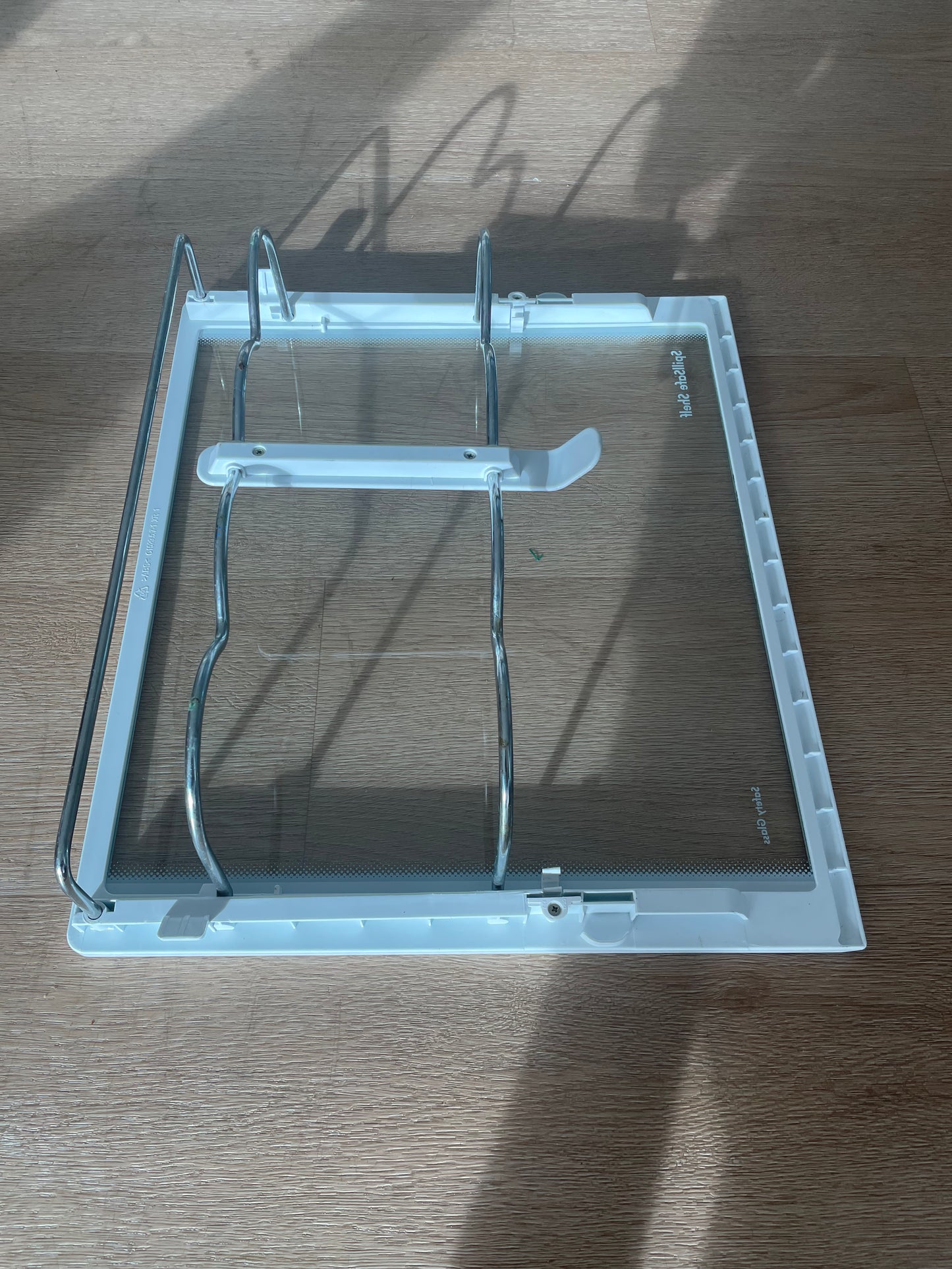 890128528 Westinghouse side by side fridge wine bottle rack glass shelf
