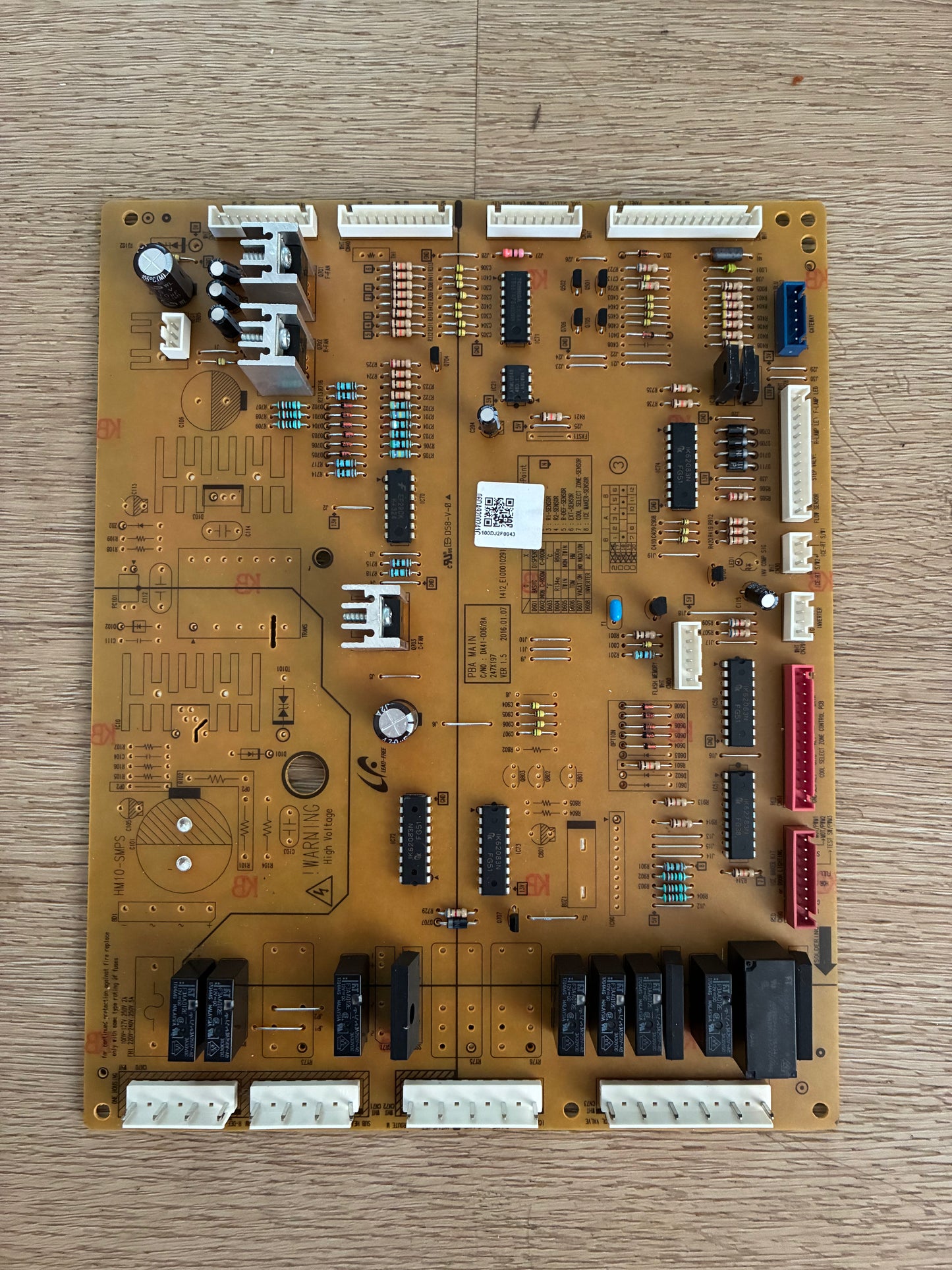DA92-00241C Samsung fridge freezer PCA PCB main power control board FITS SRS606DHLS