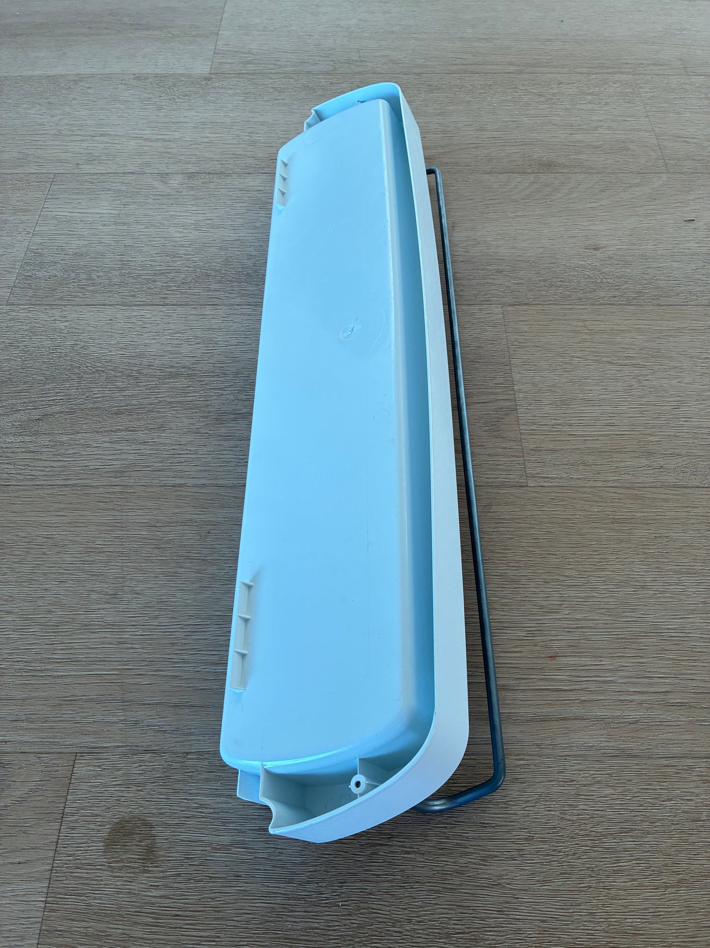 882688 818850 Fisher & Paykel fridge door bottle bin shelf tray insert guard + SILVER METAL RAIL FITS 680mm CABINETS