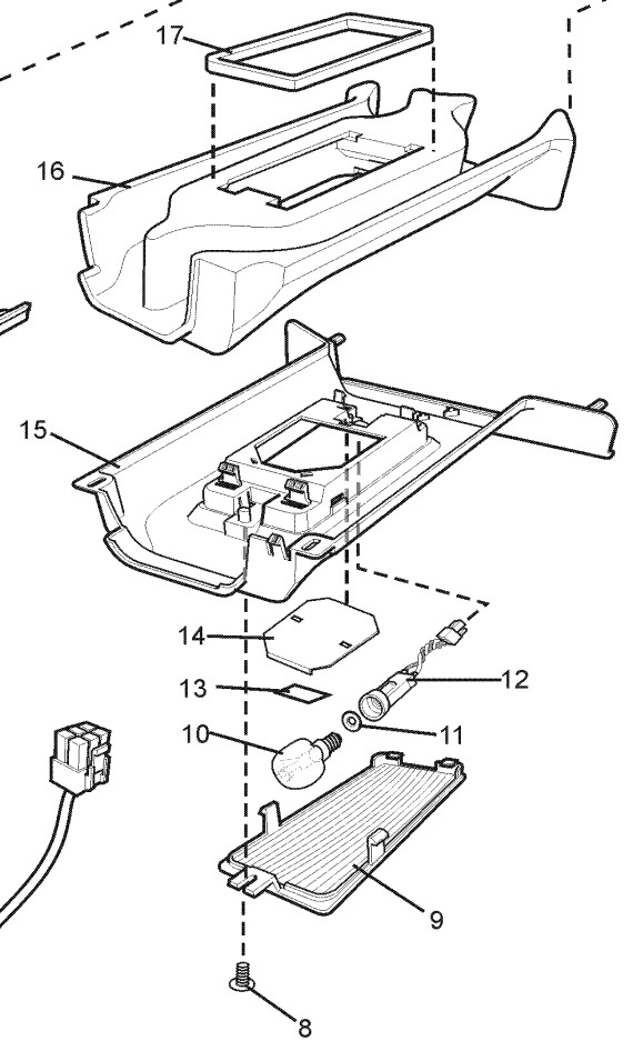 1456419 1461098 4055724811 Westinghouse Electrolux fridge freezer air duct assembly WSE6070 WSE6970