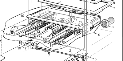 1452277 Electrolux Westinghouse fridge freezer glass shelf crisper cover lid