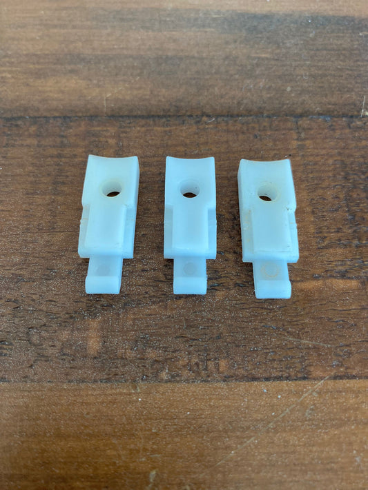 1443895 M1239100 50284442006 Electrolux Kelvinator Simpson Westinghouse fridge freezer PACK OF 3 door handle white plastic inserts FITS WSE6070 WSE6100