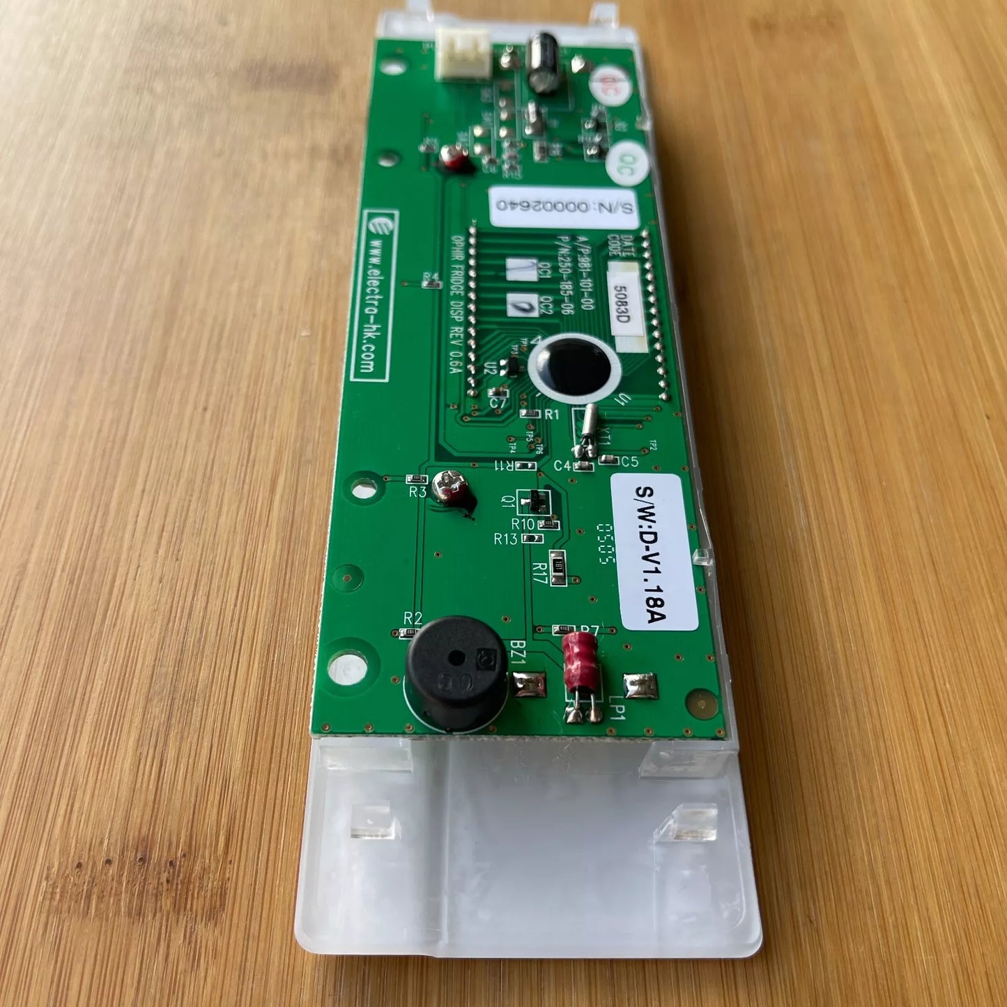 1448796 1454698 50291897002 Westinghouse fridge freezer electronics digital display temperature control board WSE6070 WSE6100 WSE6970 WSE7000