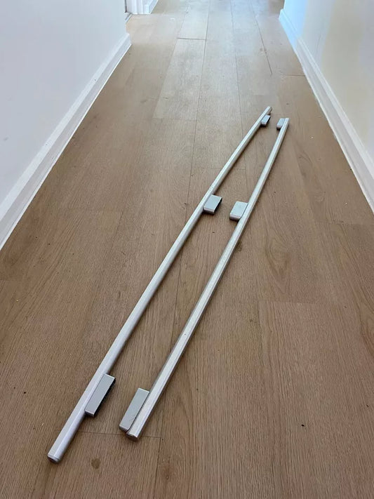 1453864 1457998 1760008780 Westinghouse stainless steel fridge freezer silver door handle assembly WSE6070 WSE6100 WSE6970 WSE7000