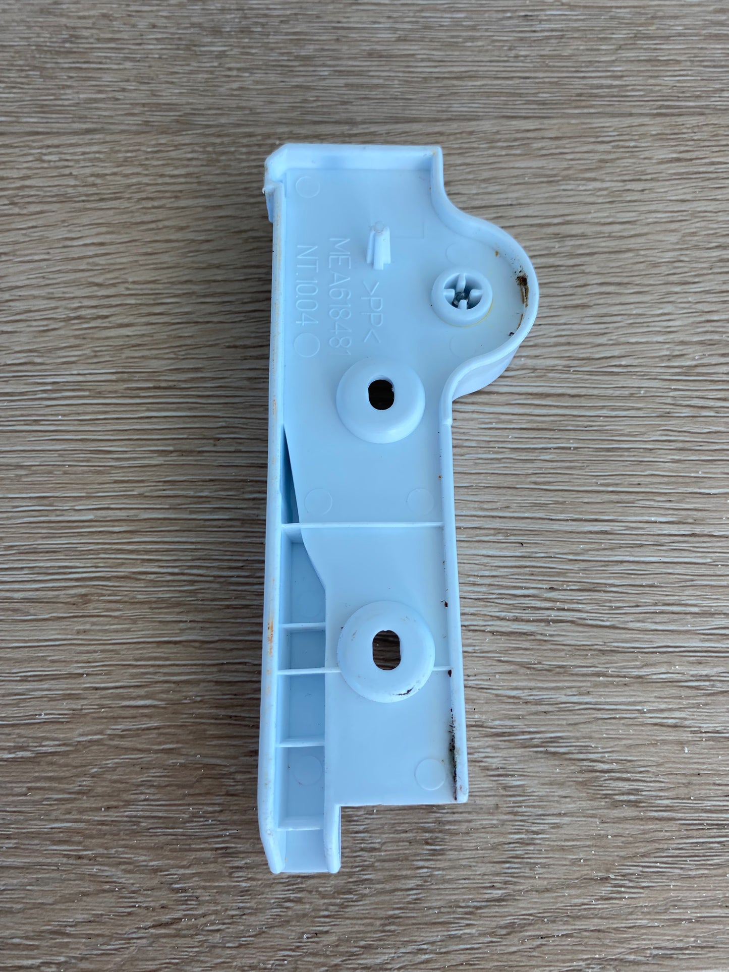 MEA618481 AEC32201402 177B LG FRIDGE COMPARTMENT UPPER LEFT hand side top LHS LH crisper vegetable drawer guide rail runner