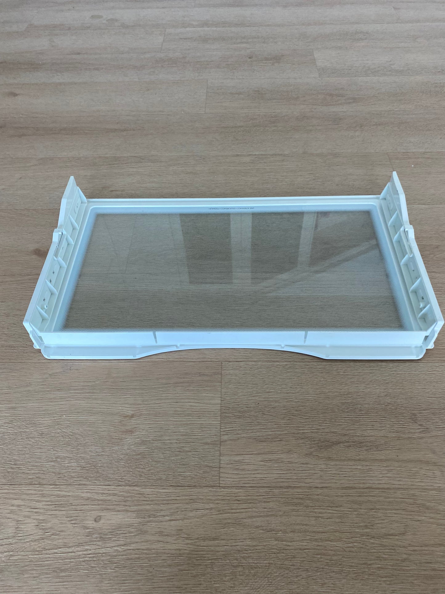 1451535 1461079 Westinghouse fridge freezer crisper cover lower glass shelf