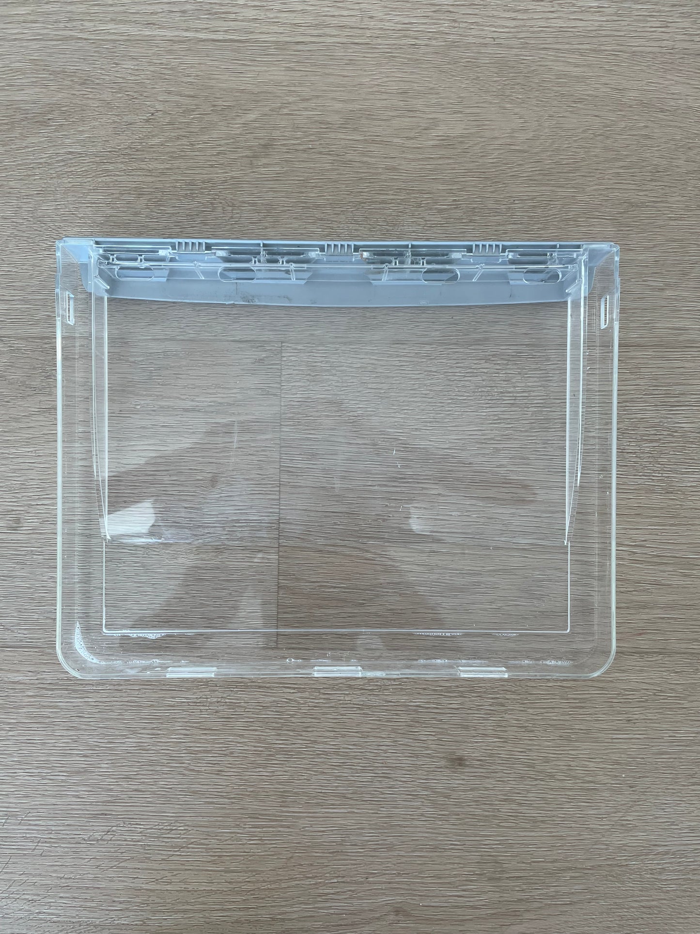 890142709 Westinghouse side by side fridge freezer drawer bin basket storage container front facia cover lens mask