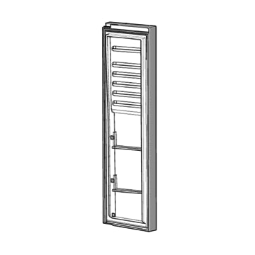4055880233 890154350 Westinghouse side by side FC fridge food compartment RHS right hand side door WSE6870SA WSE6900SA